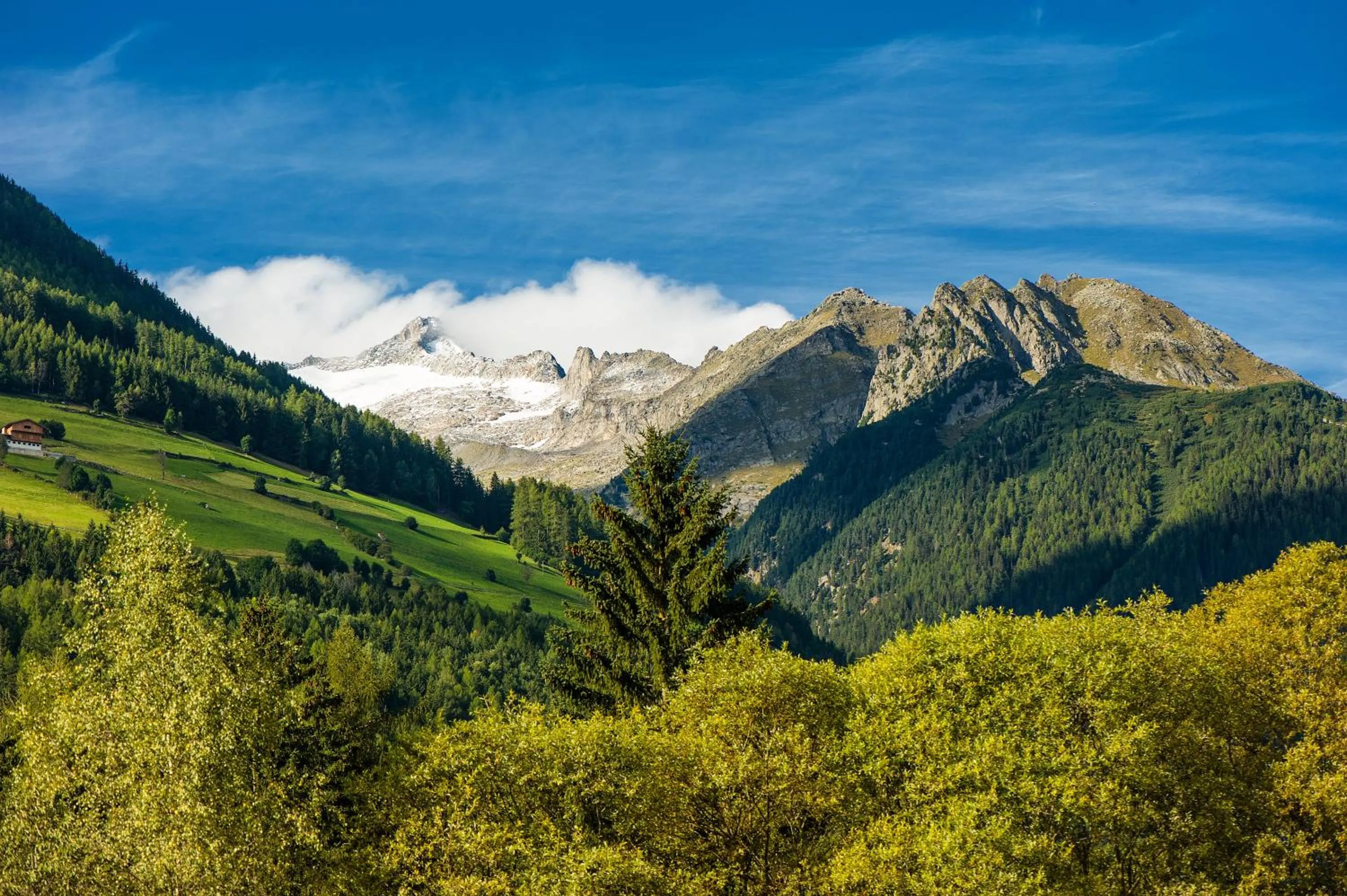 Mountain view in Aurina Lodges