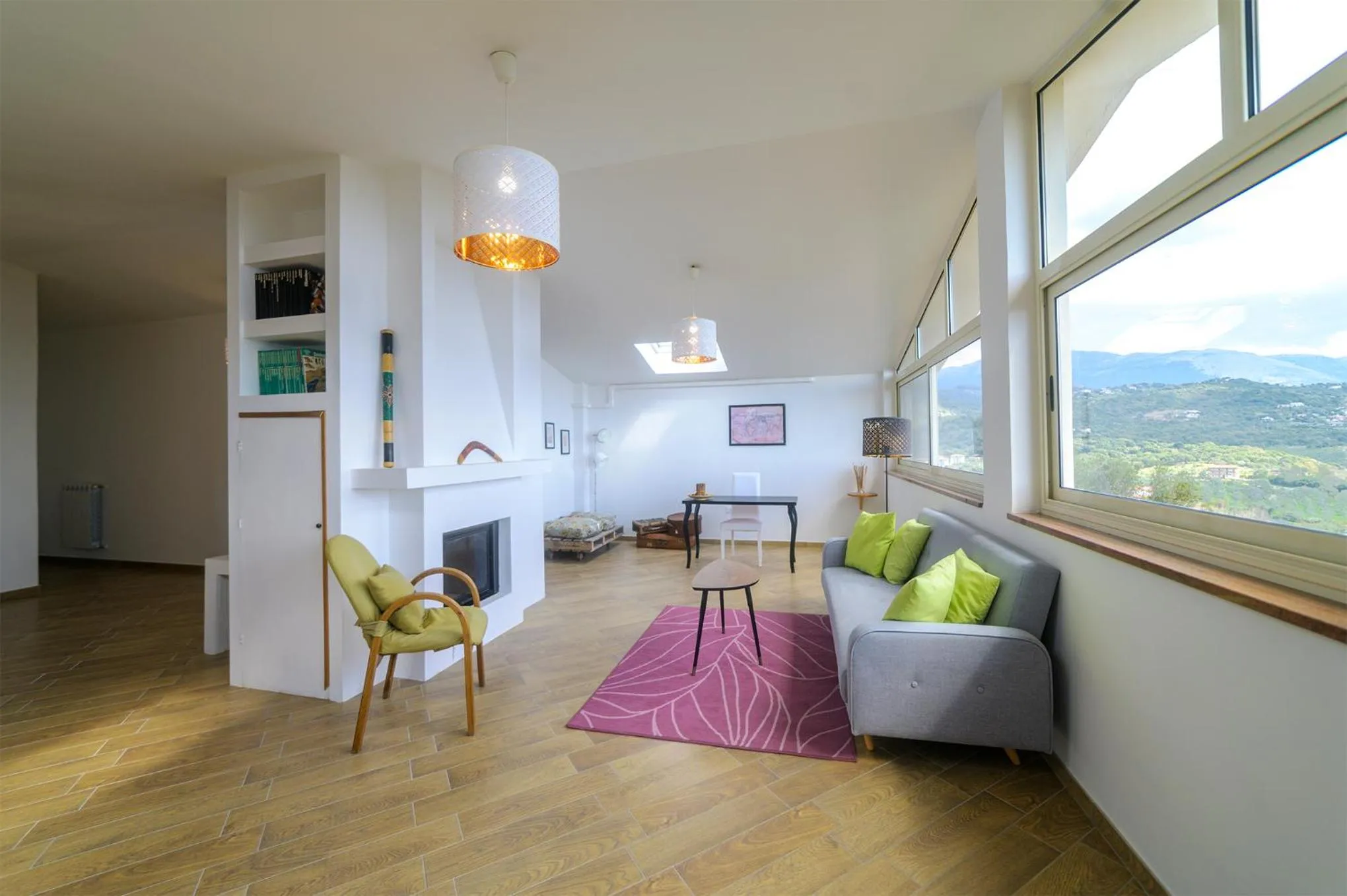 Seating area in Le Voyageur Cilento