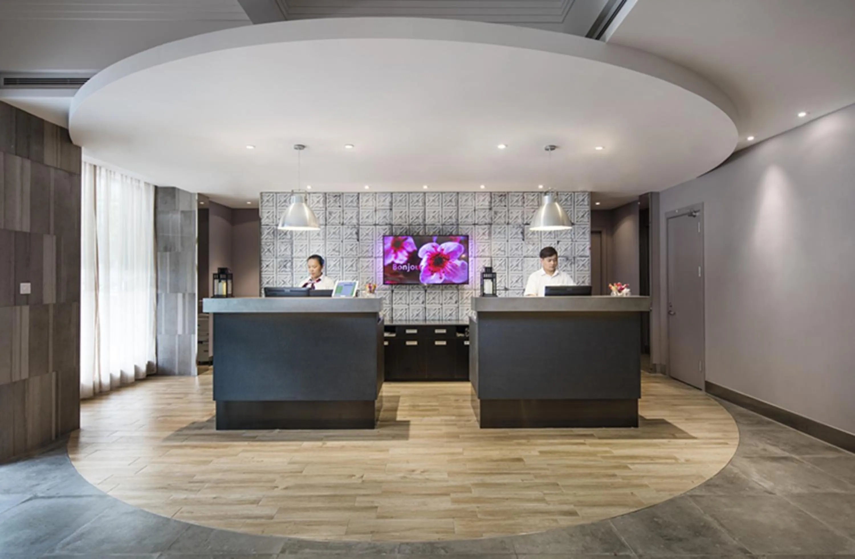 Lobby or reception in Campanile Shanghai Bund Hotel