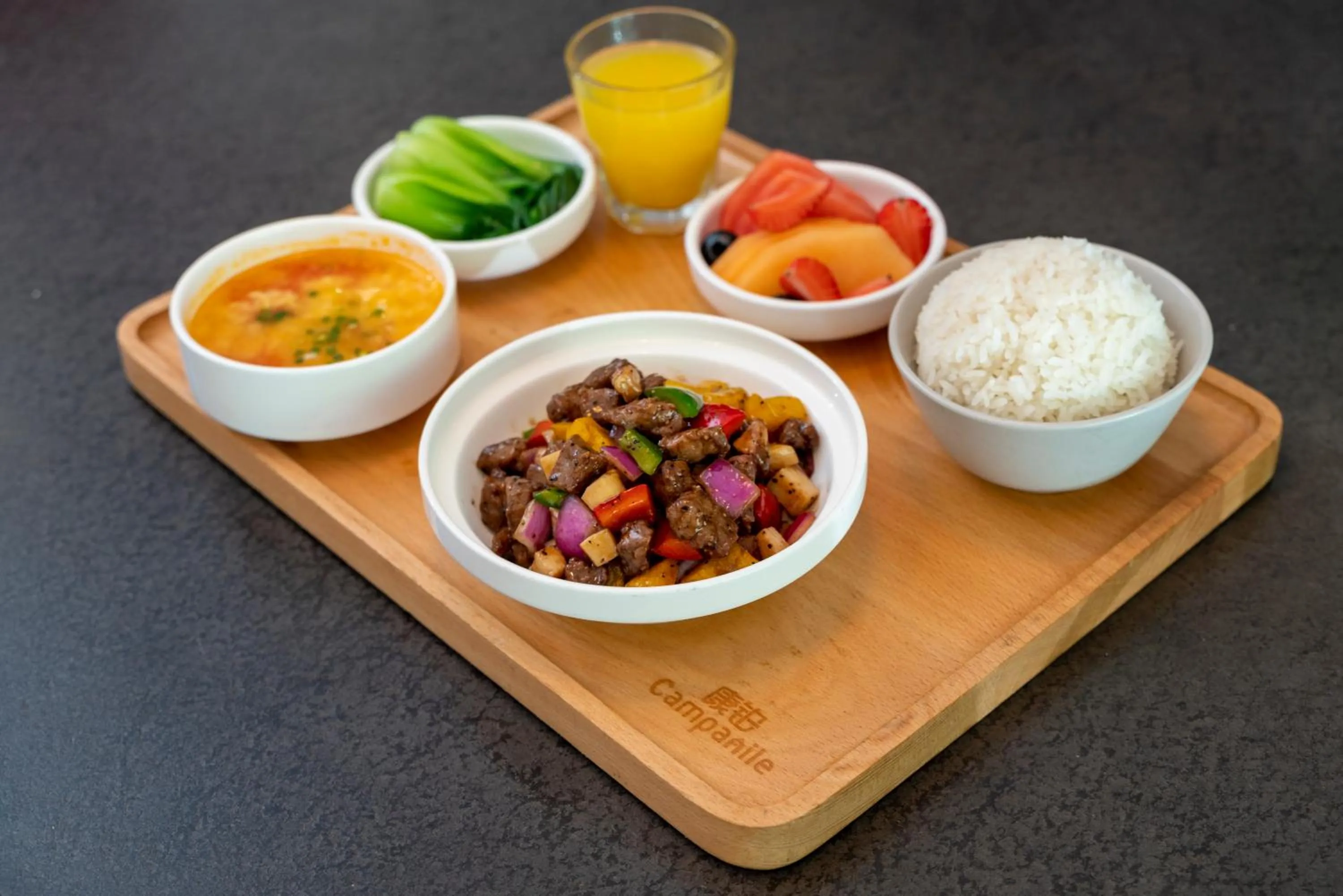 Food in Campanile Shanghai Bund Hotel