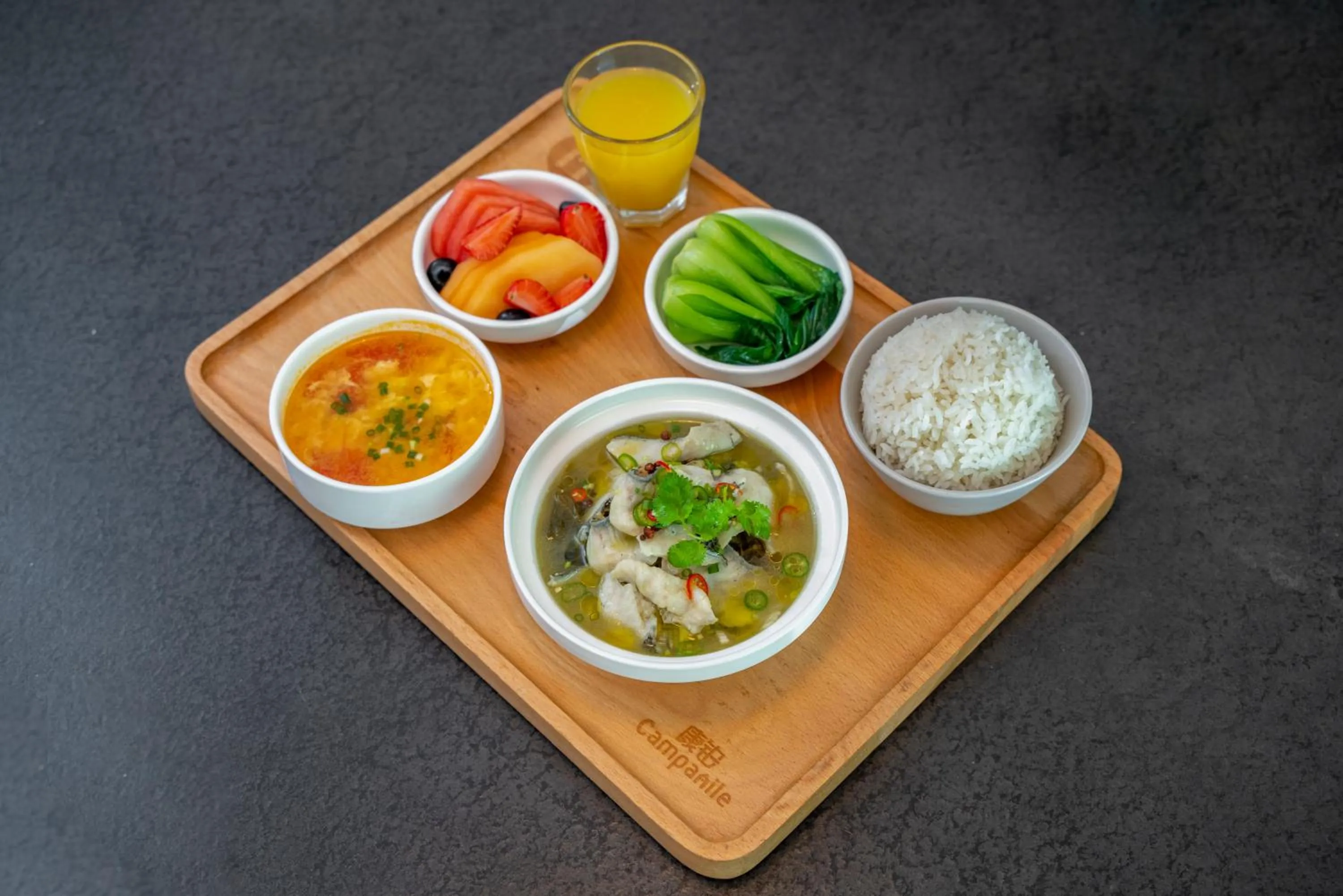 Food in Campanile Shanghai Bund Hotel