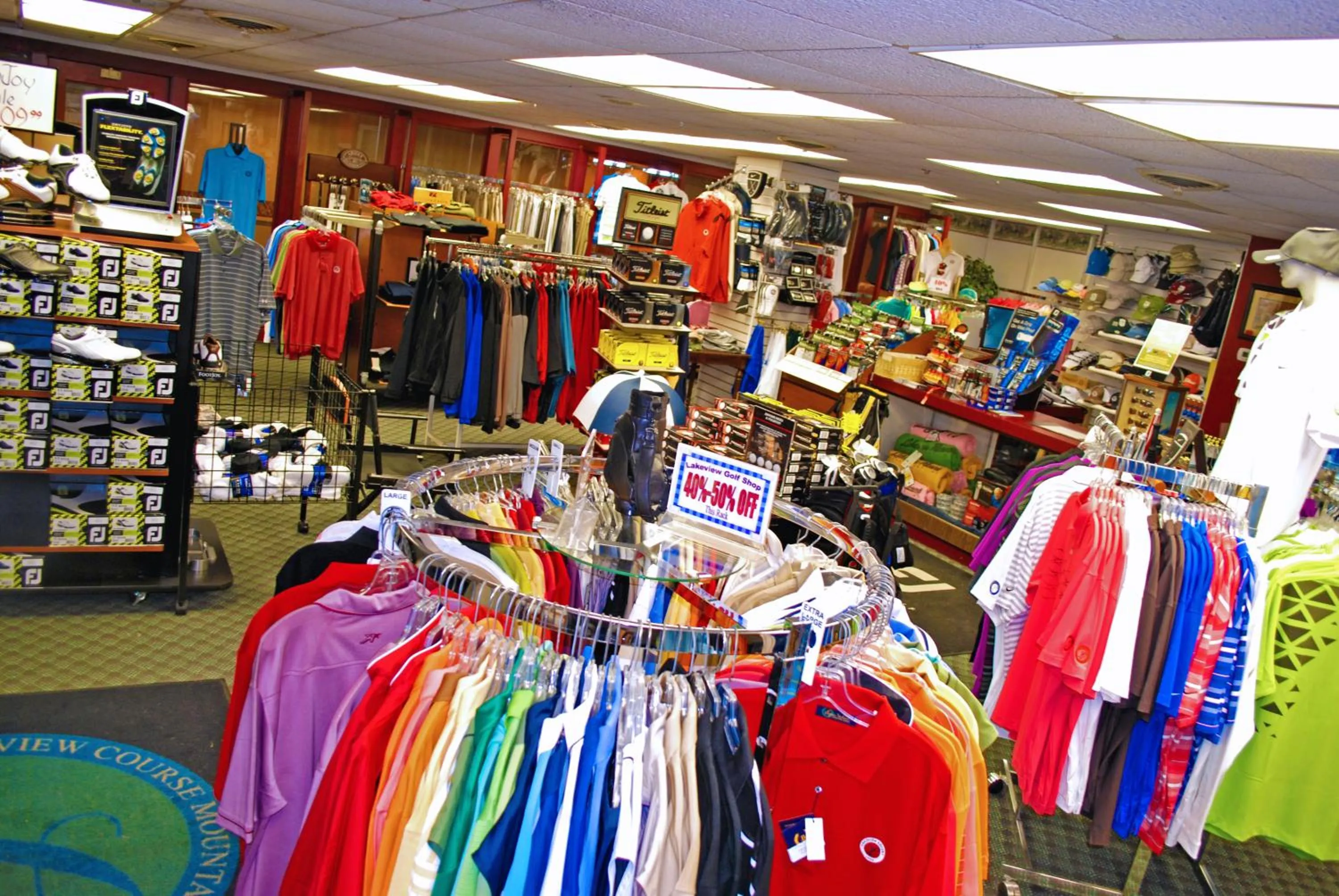 Golfcourse in Lakeview Golf Resort