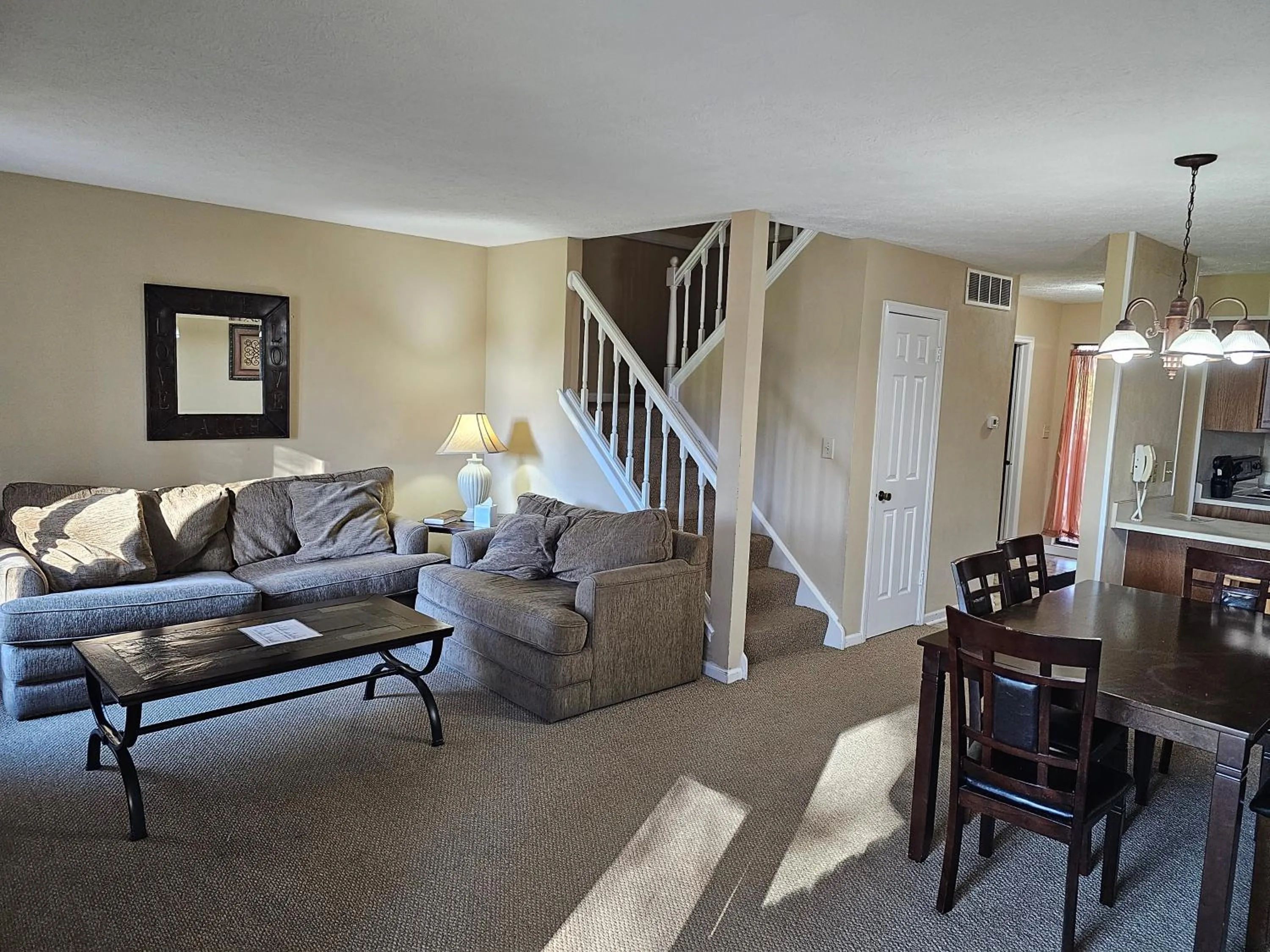 Living room in Lakeview Golf Resort