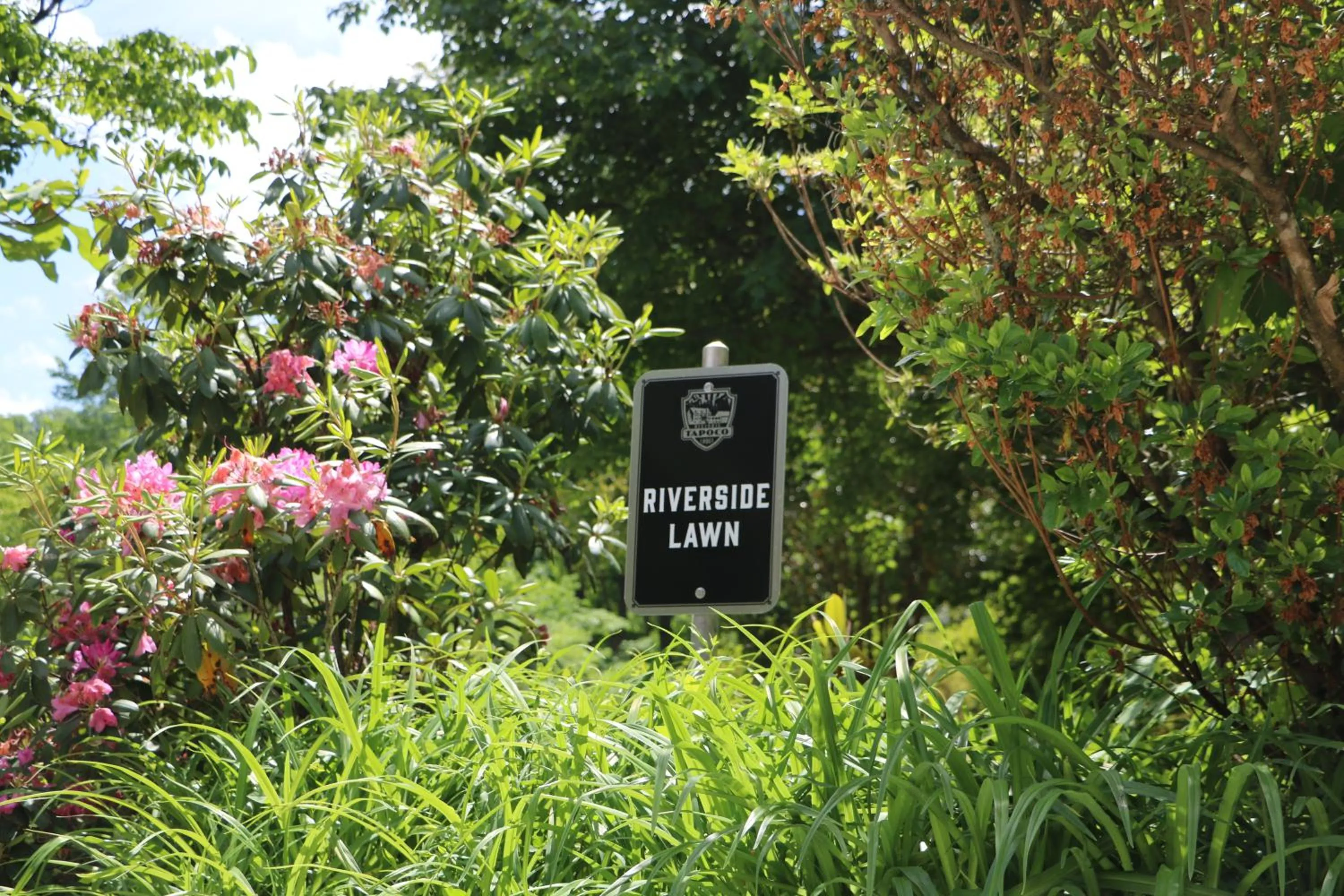 Garden in Historic Tapoco Lodge Resort