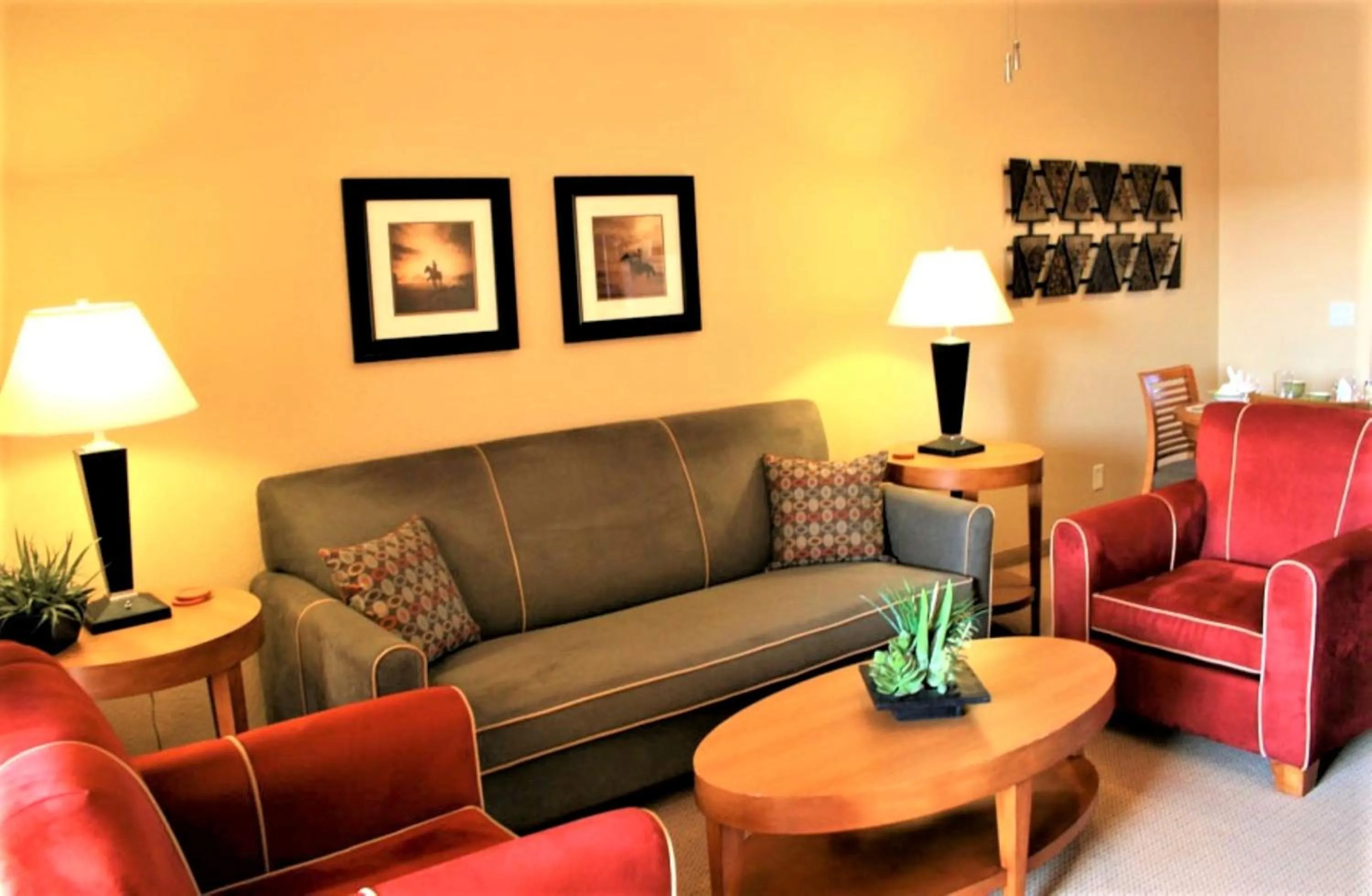 Living room in Highlands Resort at Verde Ridge