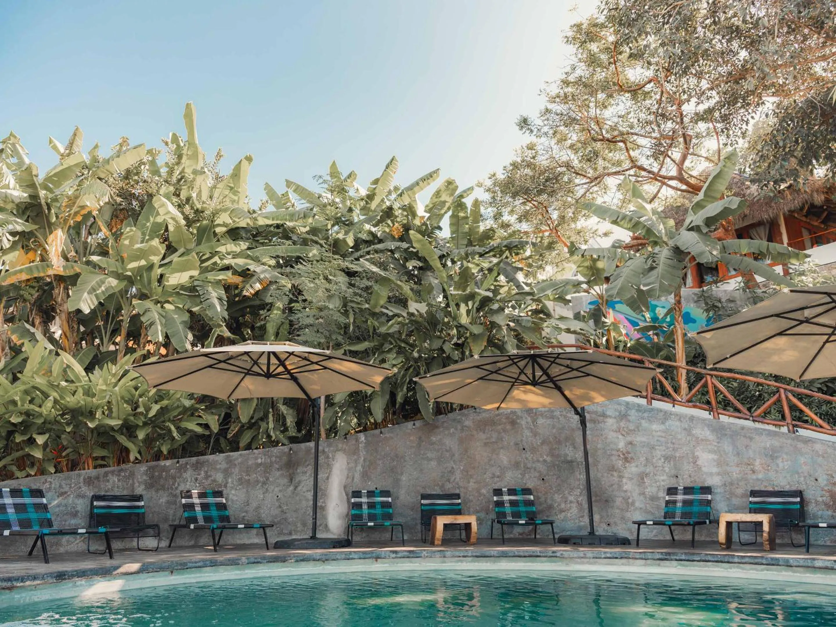 Swimming pool in Maraica San Pancho Rooms