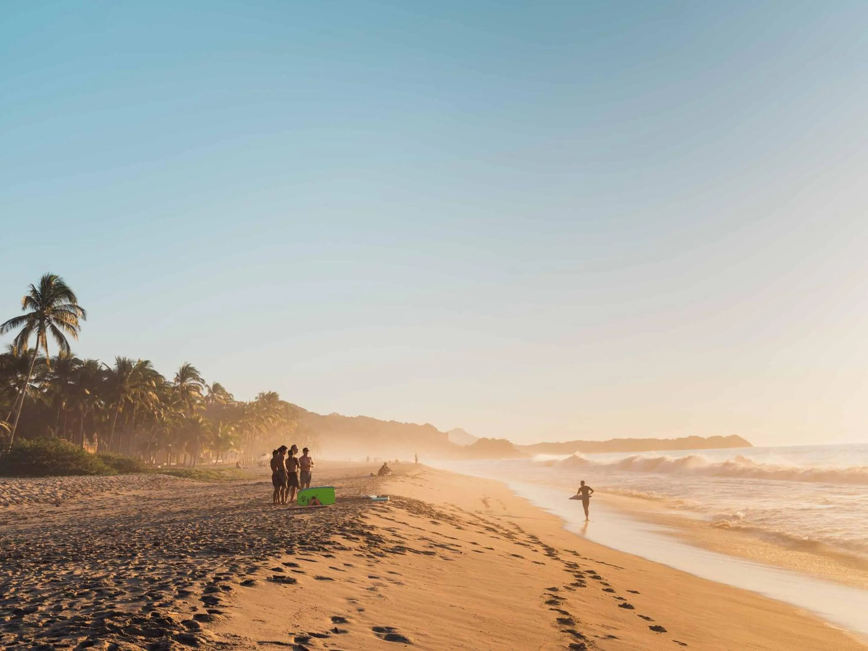Beach in Maraica San Pancho Rooms