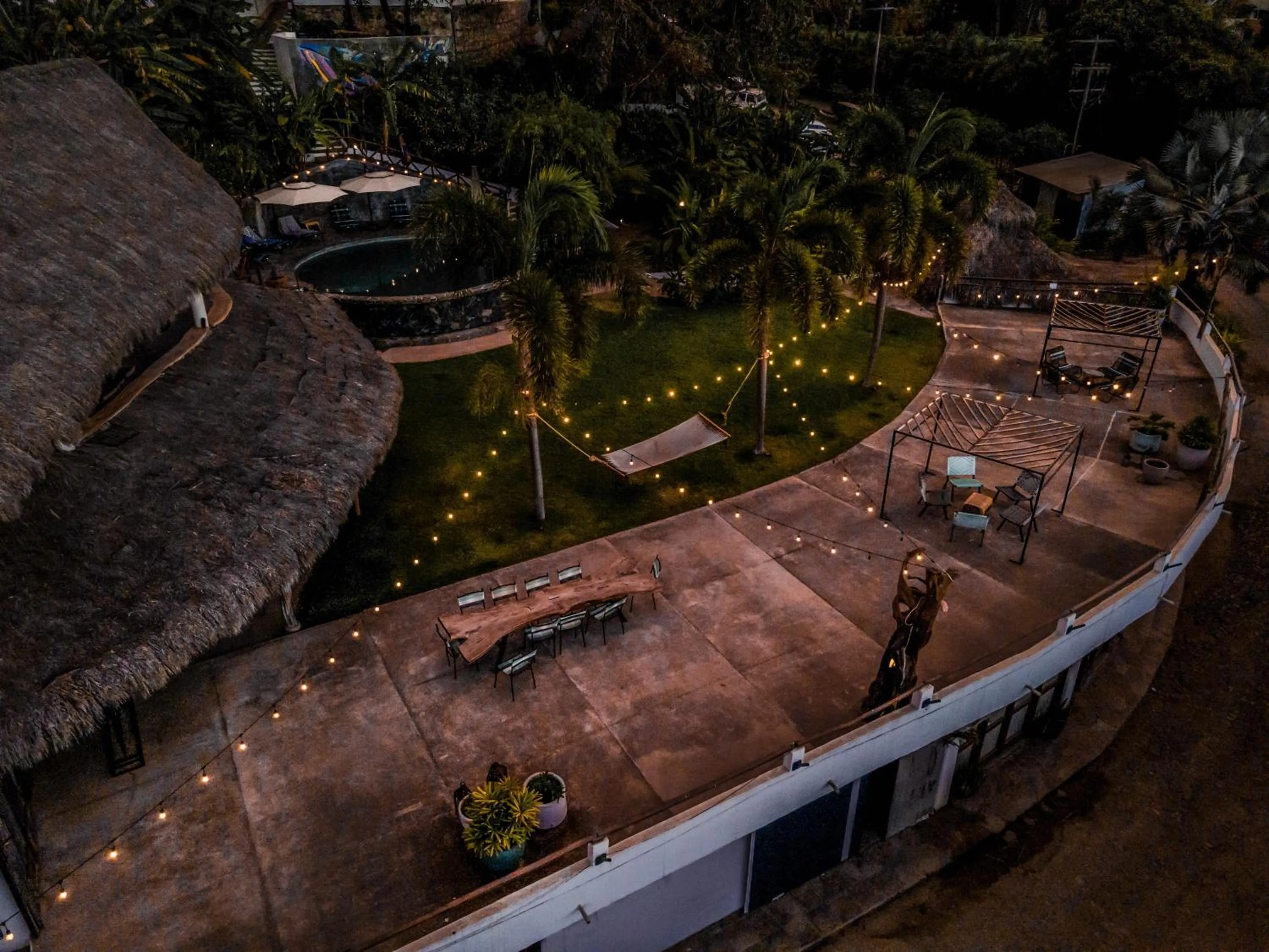 Bird's eye view in Maraica San Pancho Rooms