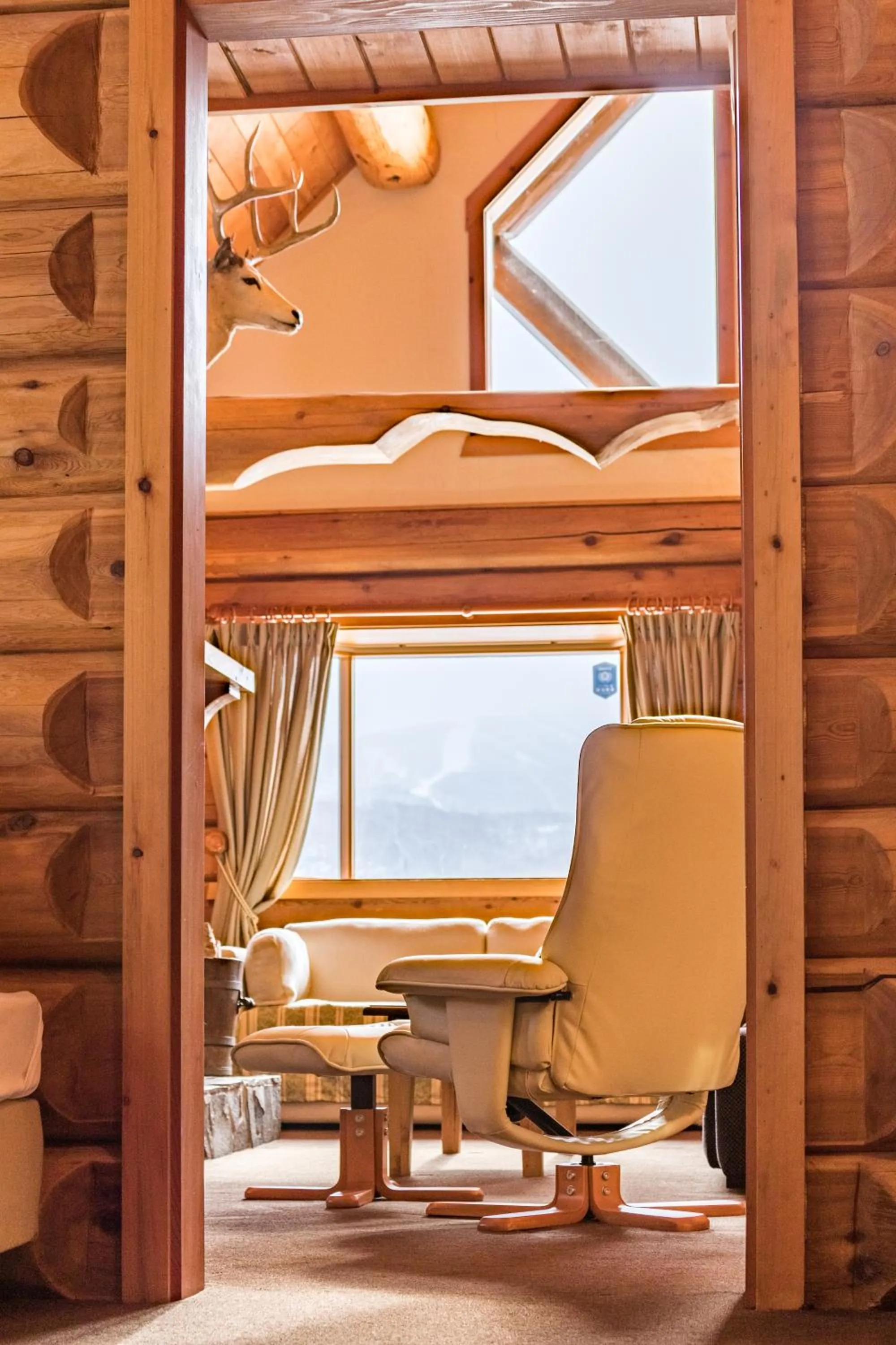 Seating area in Villa Rusutsu