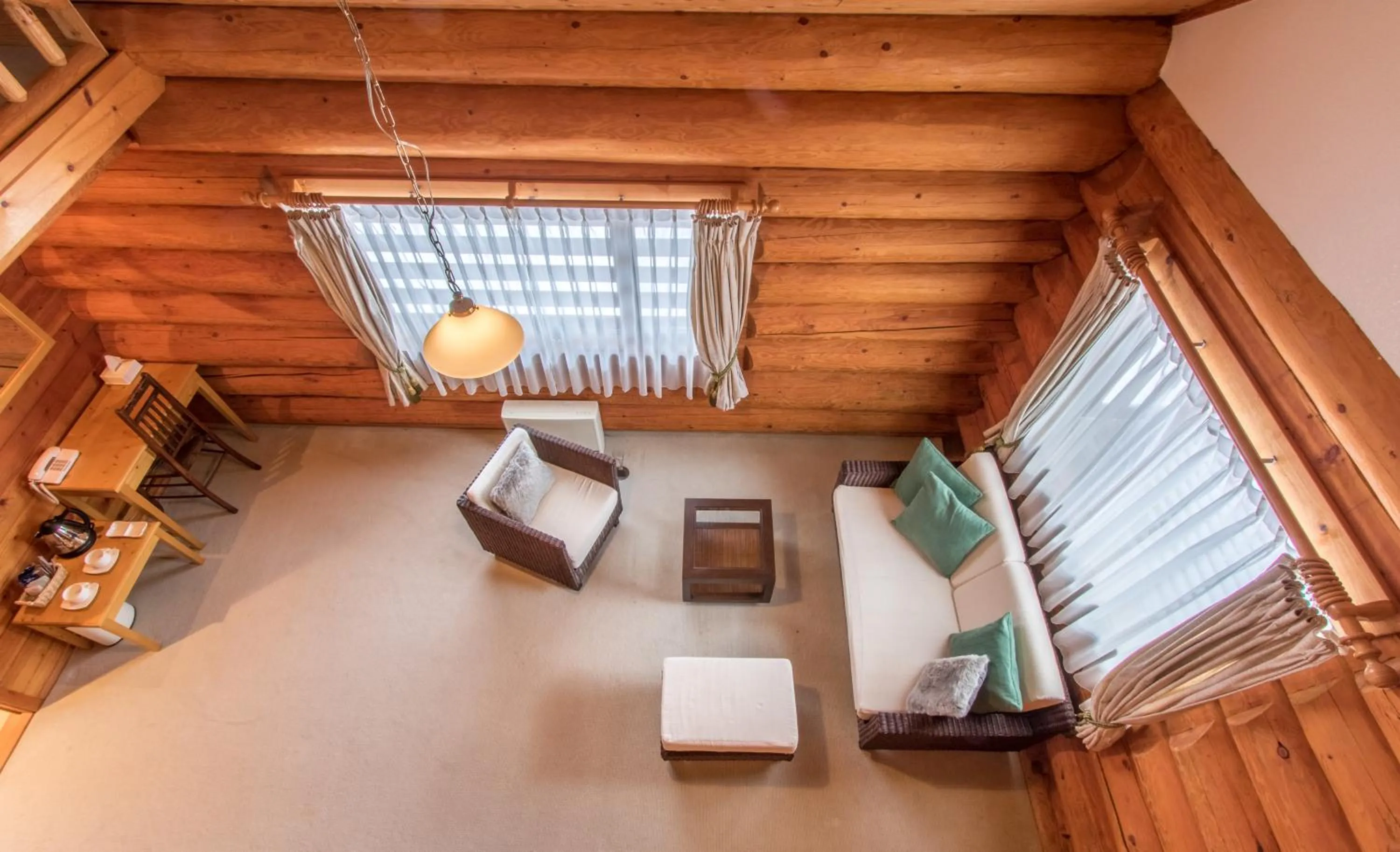 Living room in Villa Rusutsu