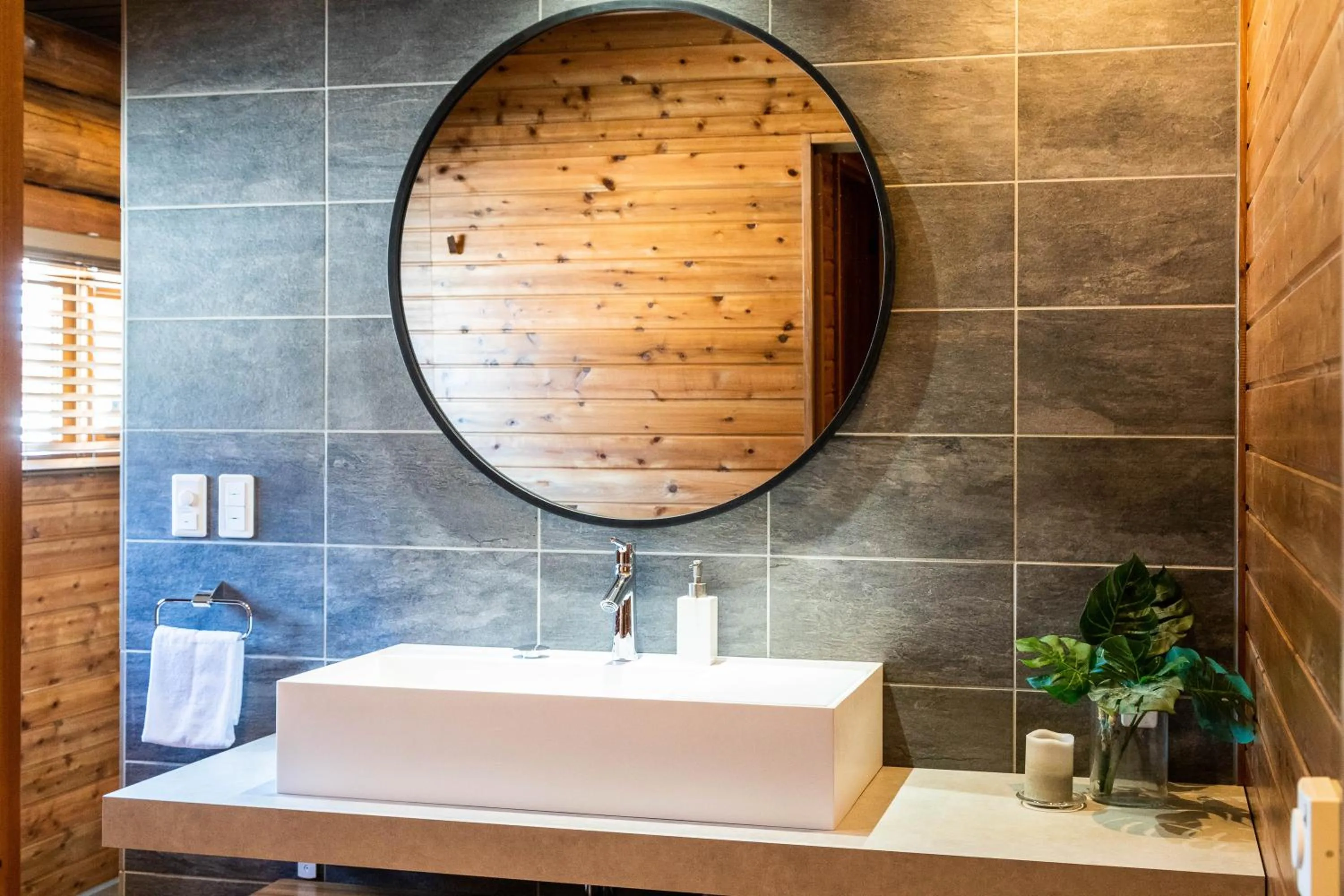 Bathroom in Villa Rusutsu