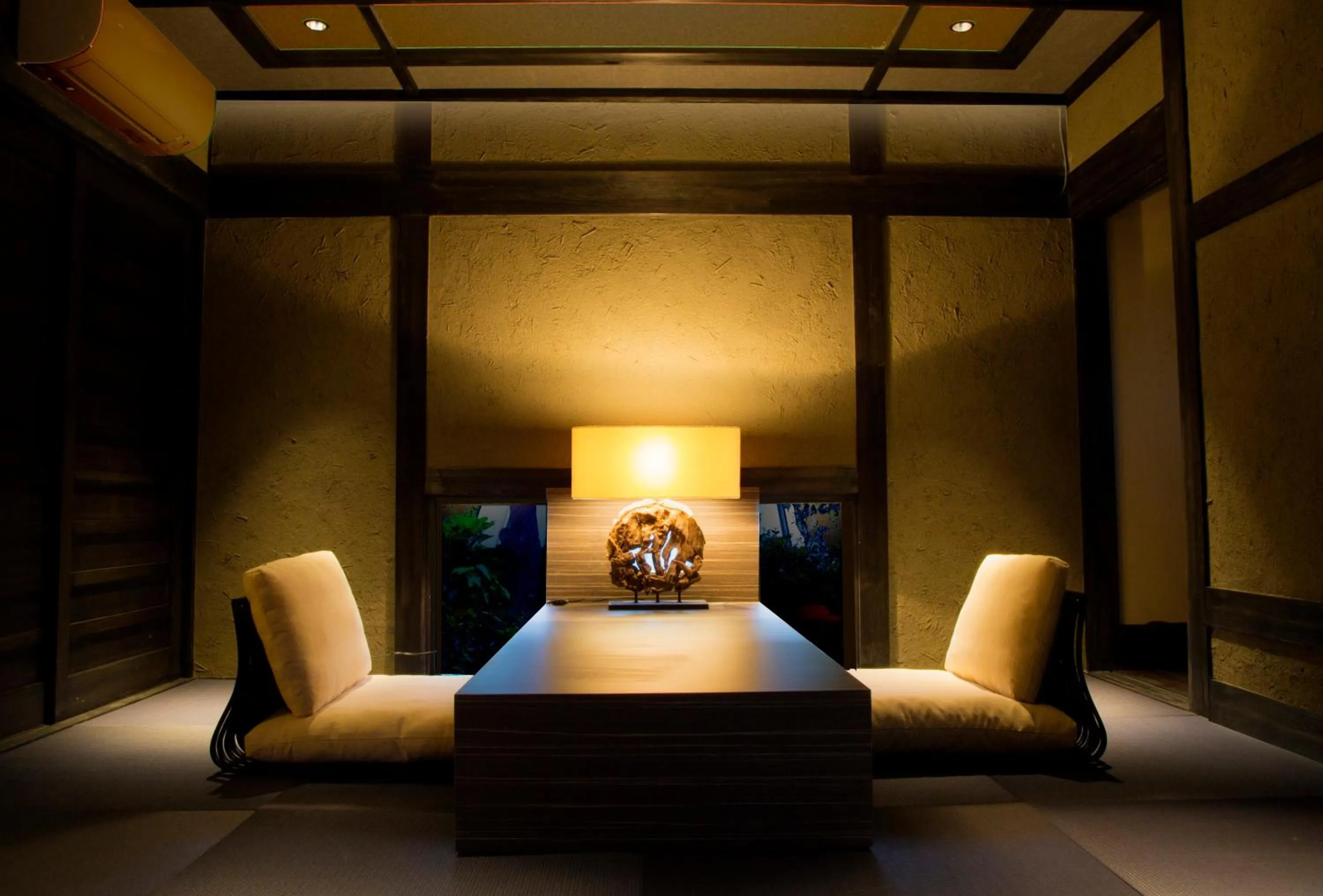 Dining area in Gekkoju Kurokawa