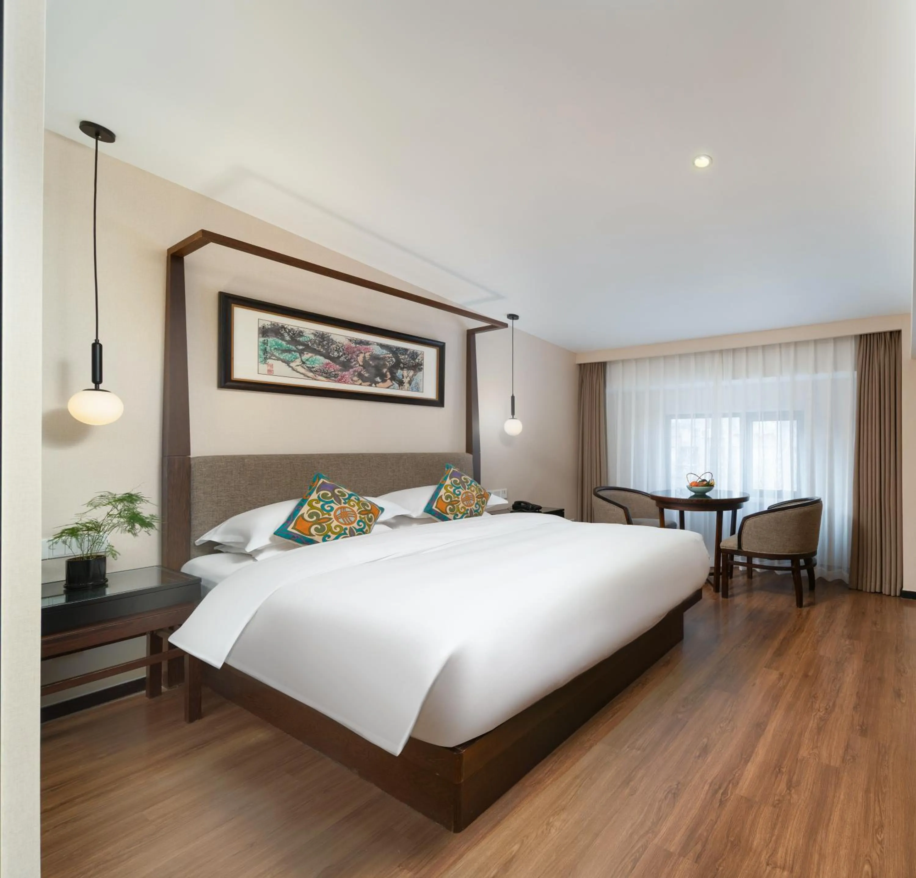 Bedroom, Bed in SSAW Boutique Shanghai South Xuhui RiYueGuang