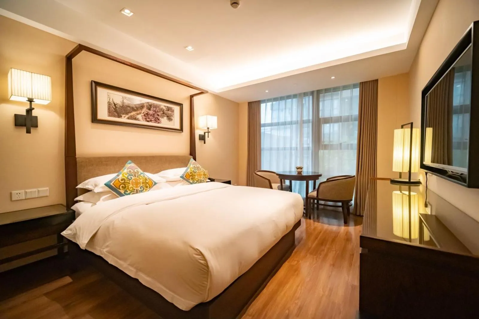 Property building, Bed in SSAW Boutique Shanghai South Xuhui RiYueGuang
