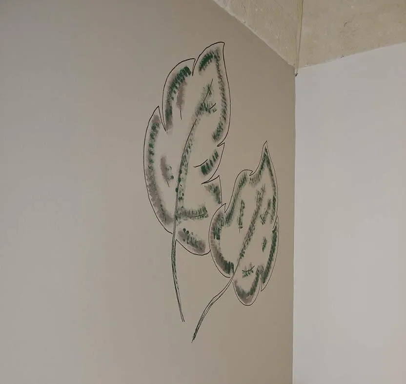 Decorative detail in Palazzo Kapece