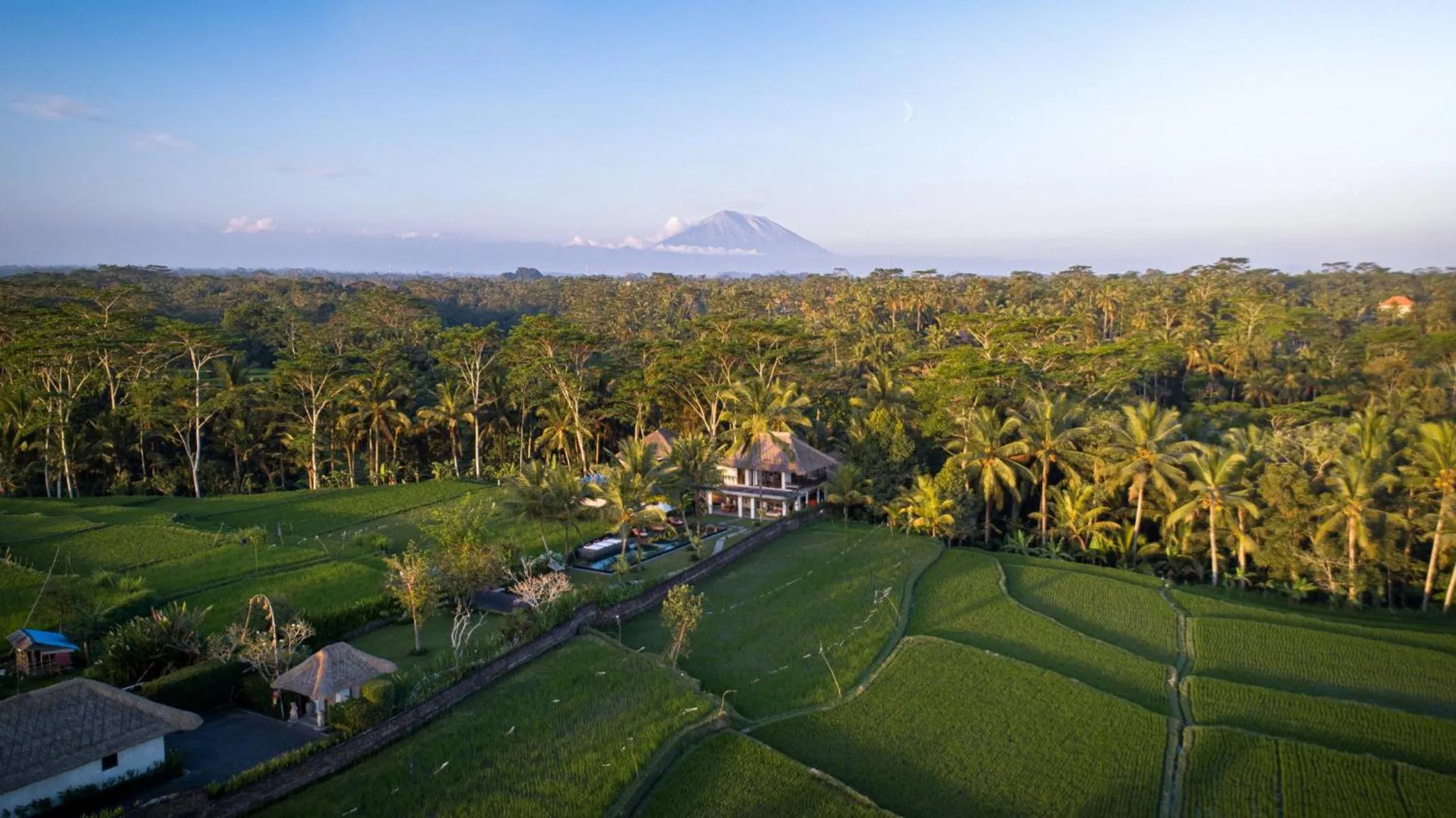 Bird's eye view in Amala Villas Ubud by Nakula