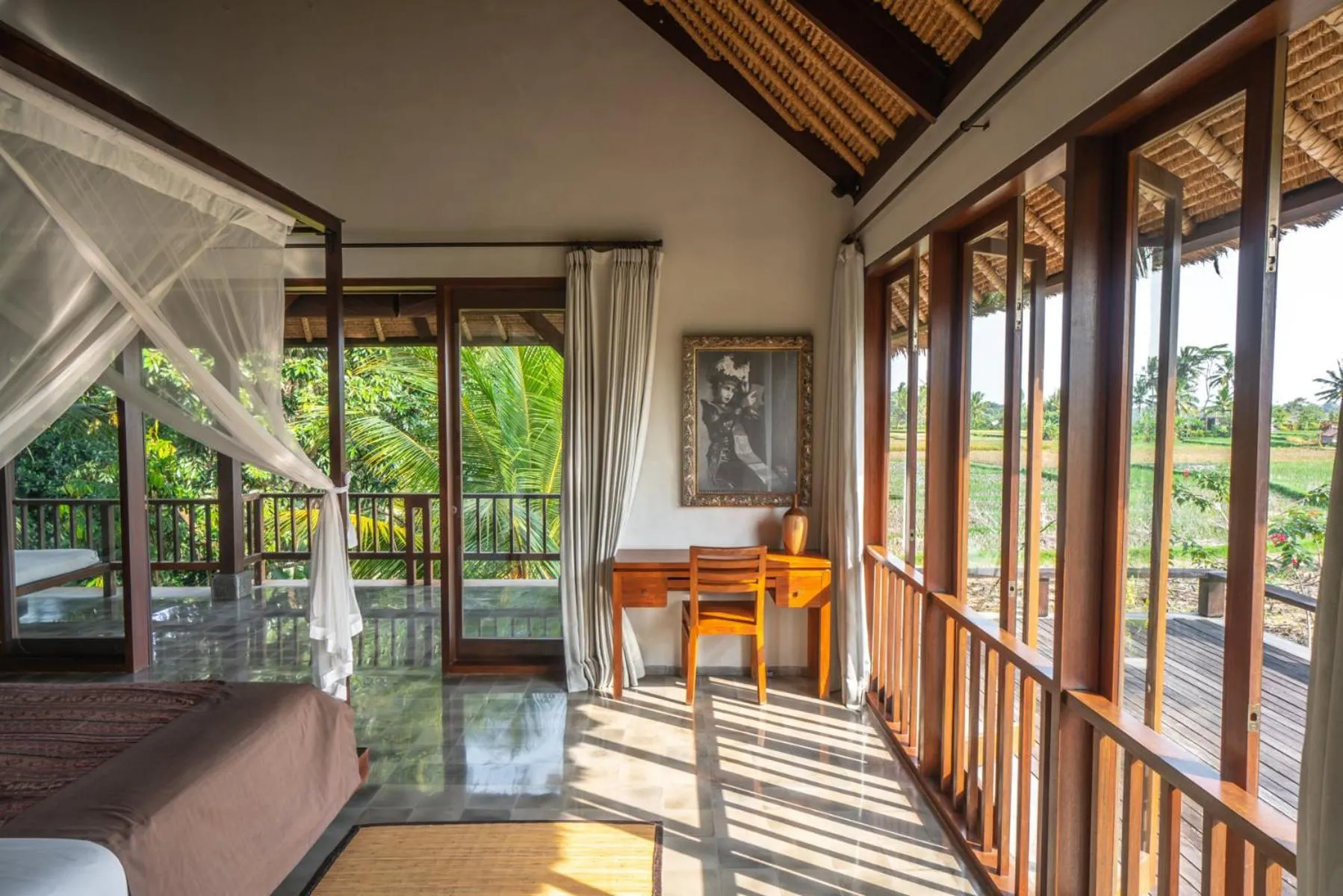 Balcony/Terrace in Amala Villas Ubud by Nakula