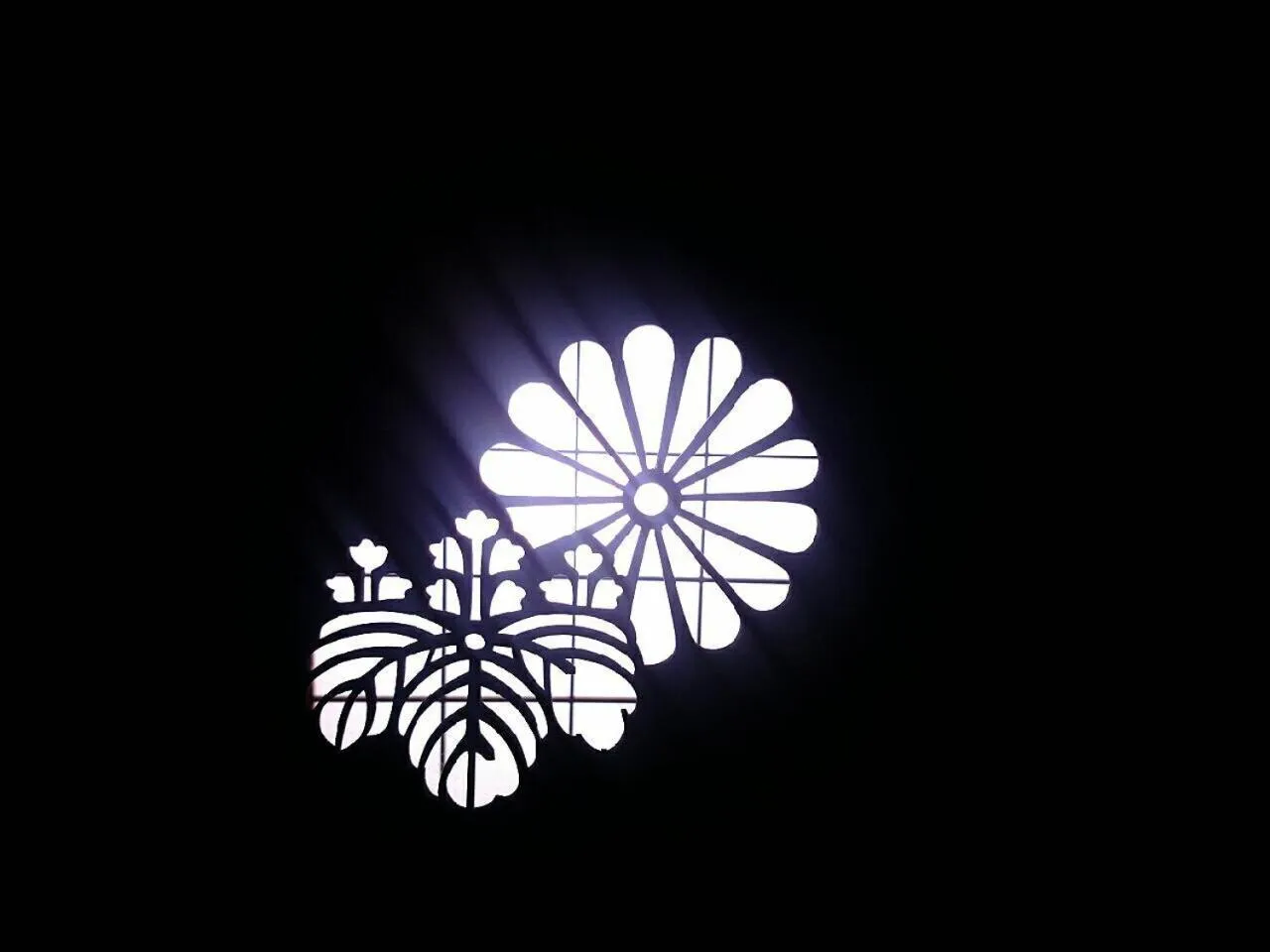 Decorative detail in Ryokan Genhouin