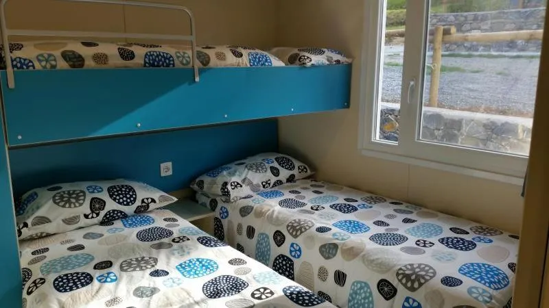 Bed in Camping La Sfinge