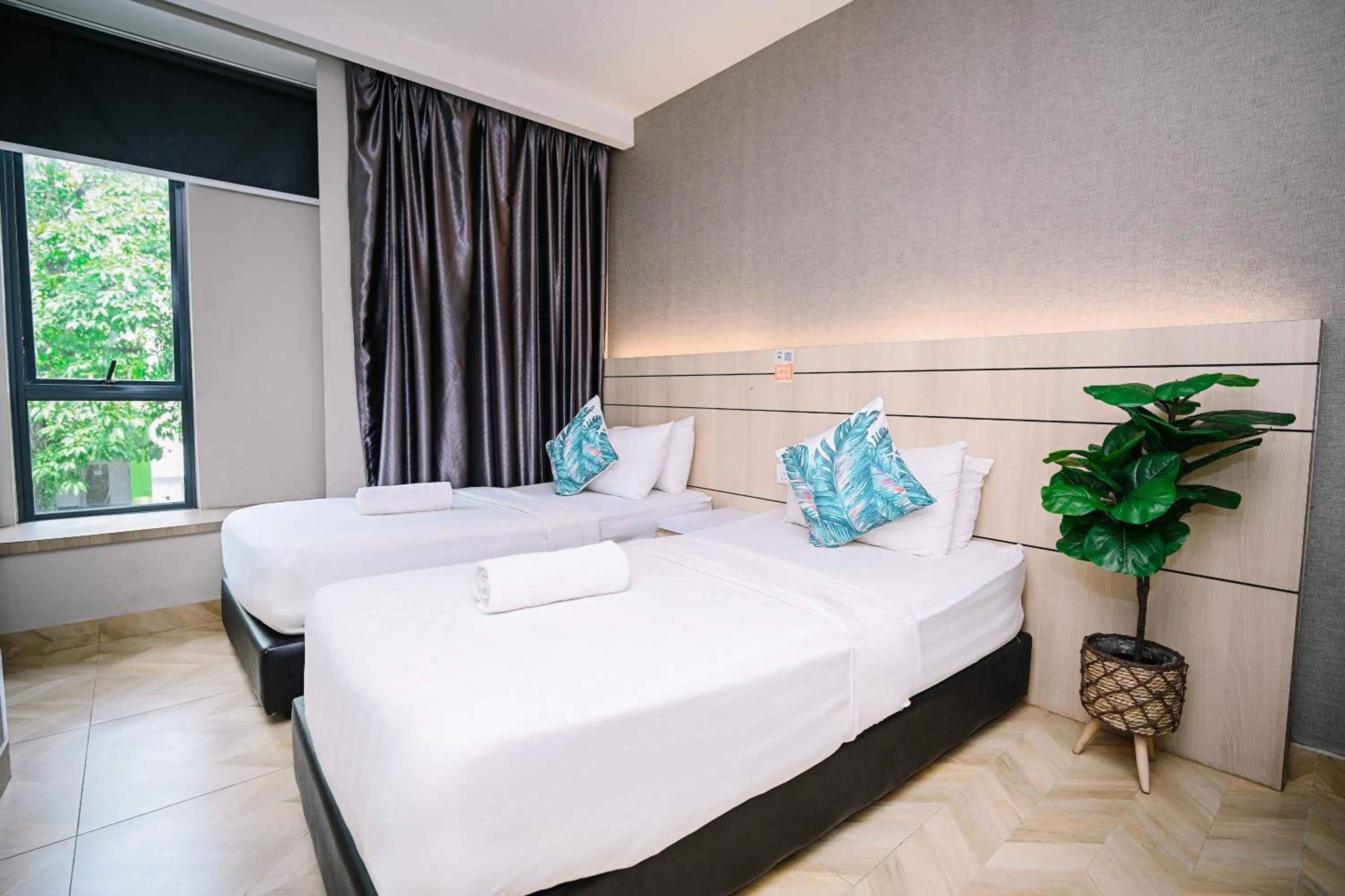 Bed in Kingston Hotel 2 - Setapak