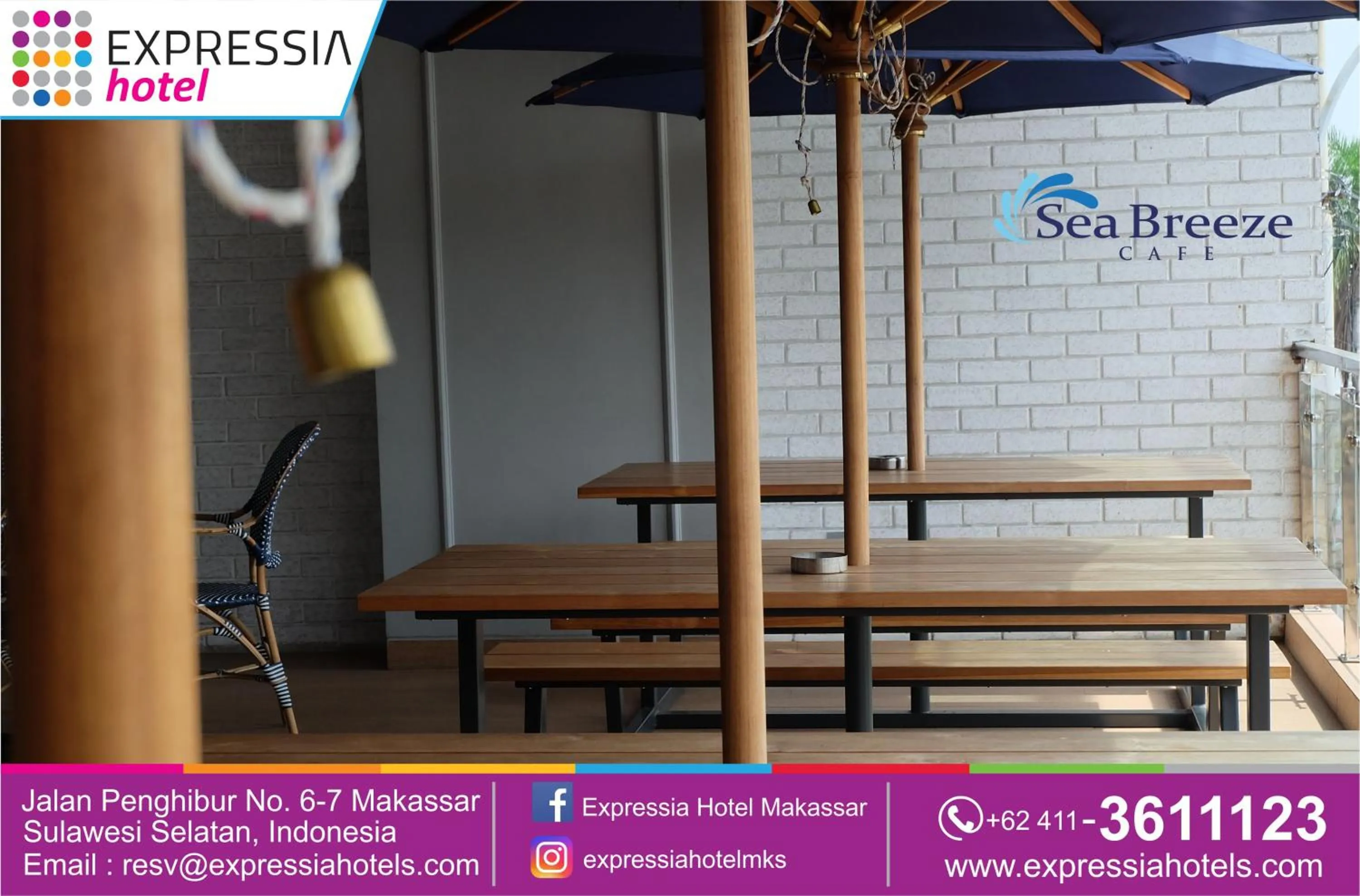 Restaurant/places to eat in Expressia Hotel Makassar