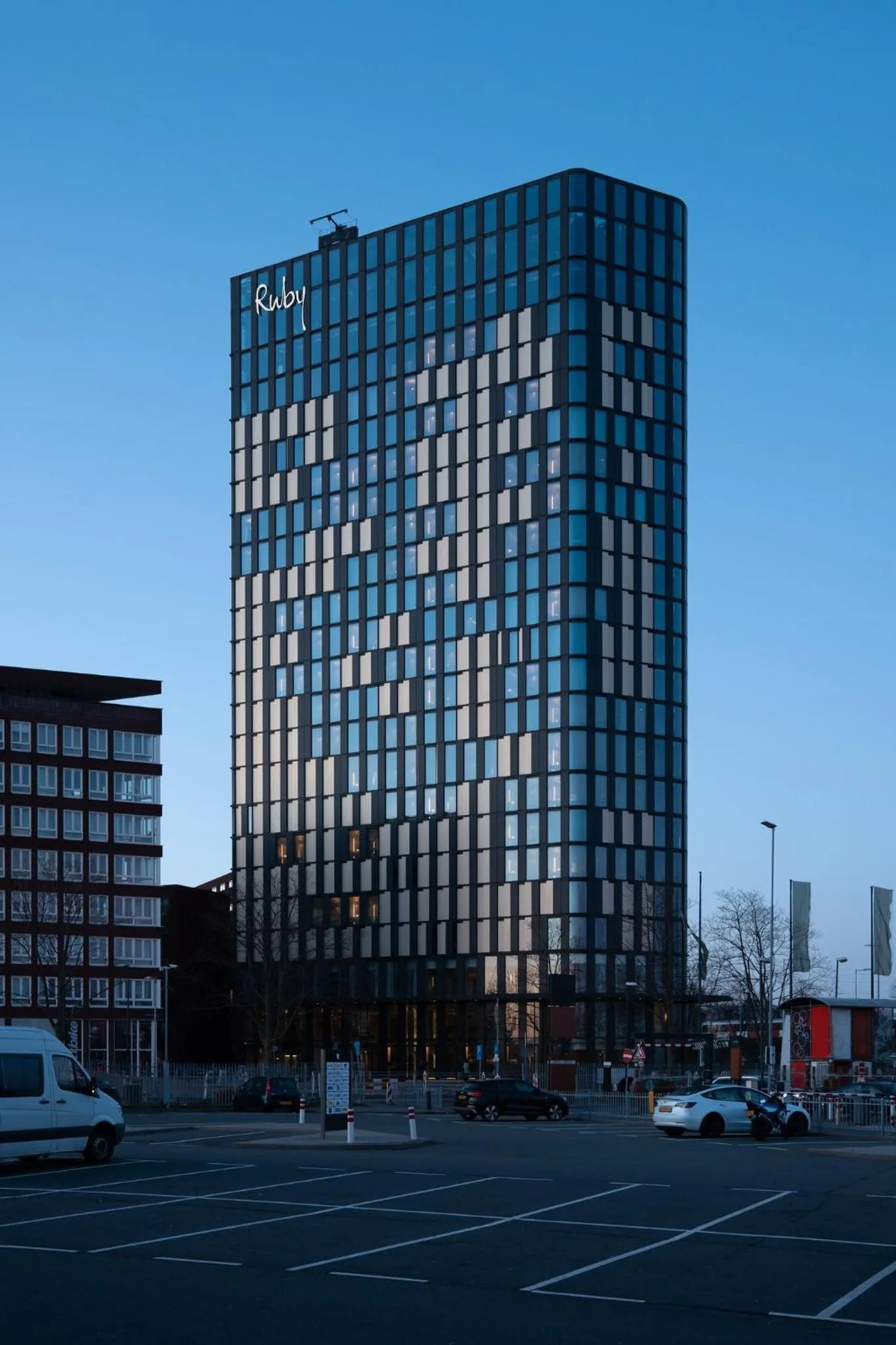 Property building in Ruby Emma Hotel Amsterdam