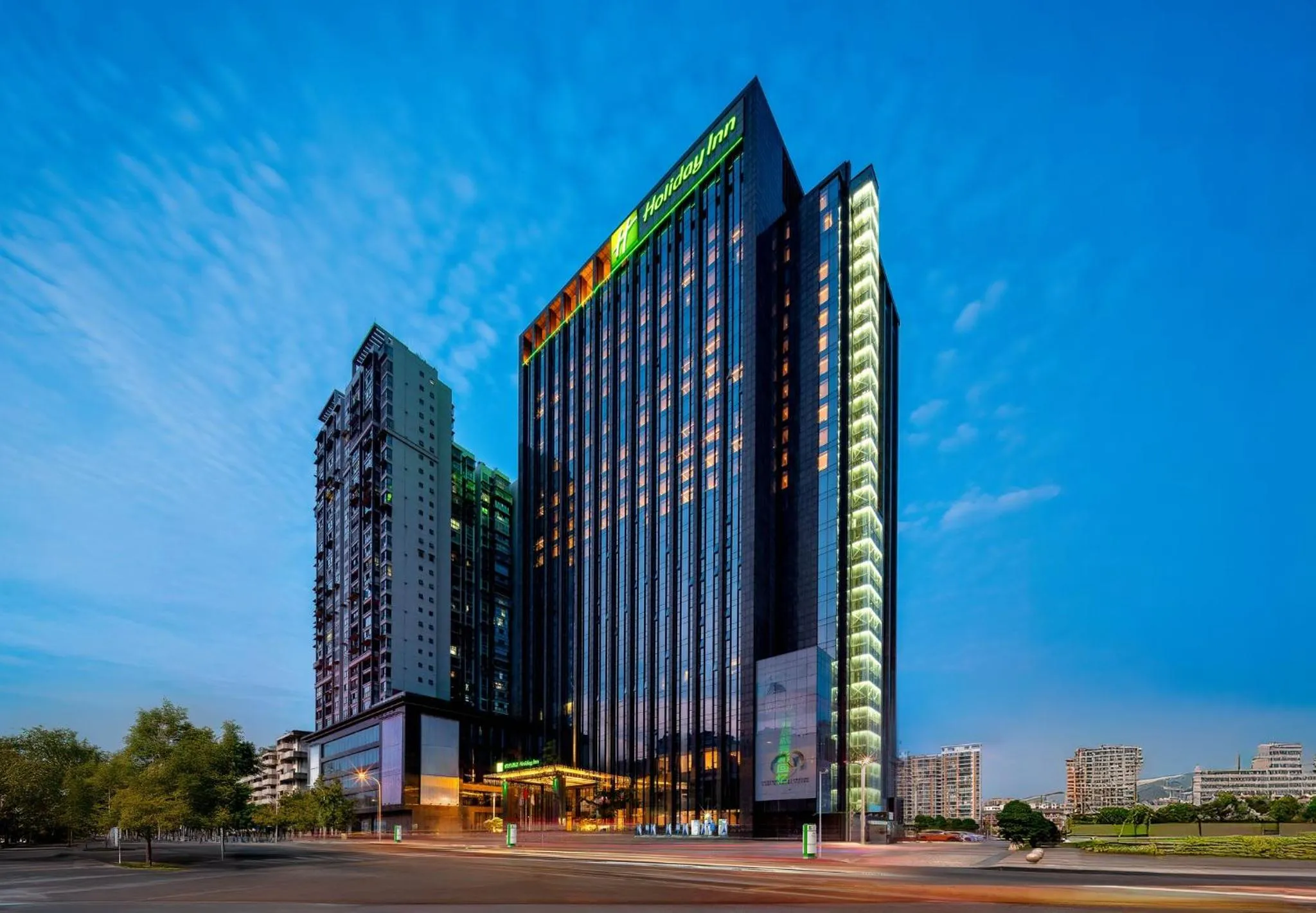 Property building in Holiday Inn Neijiang Riverside by IHG