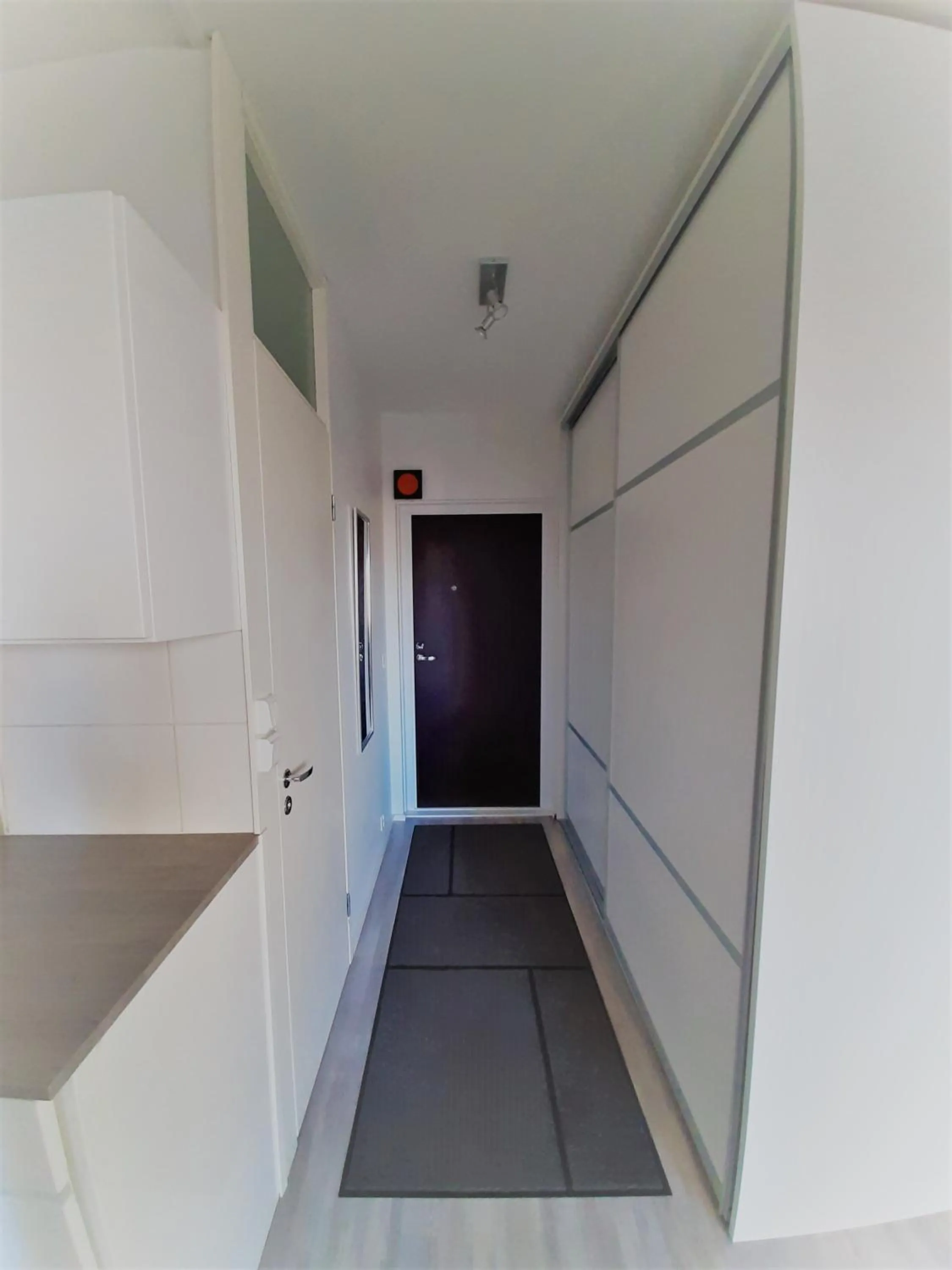 Living room in Seaside Downtown Apartment with private parking