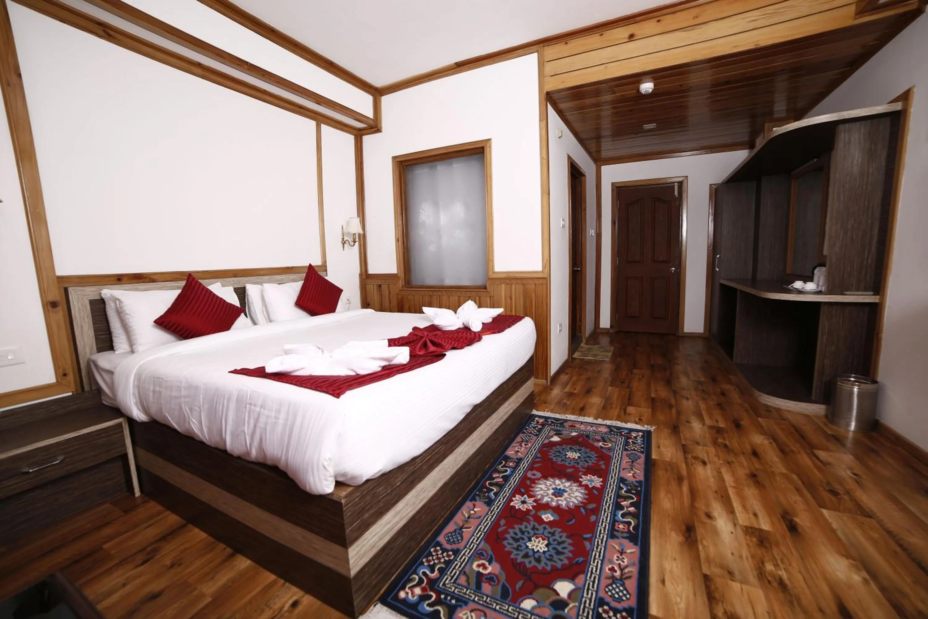 Bed in Buddha Retreat