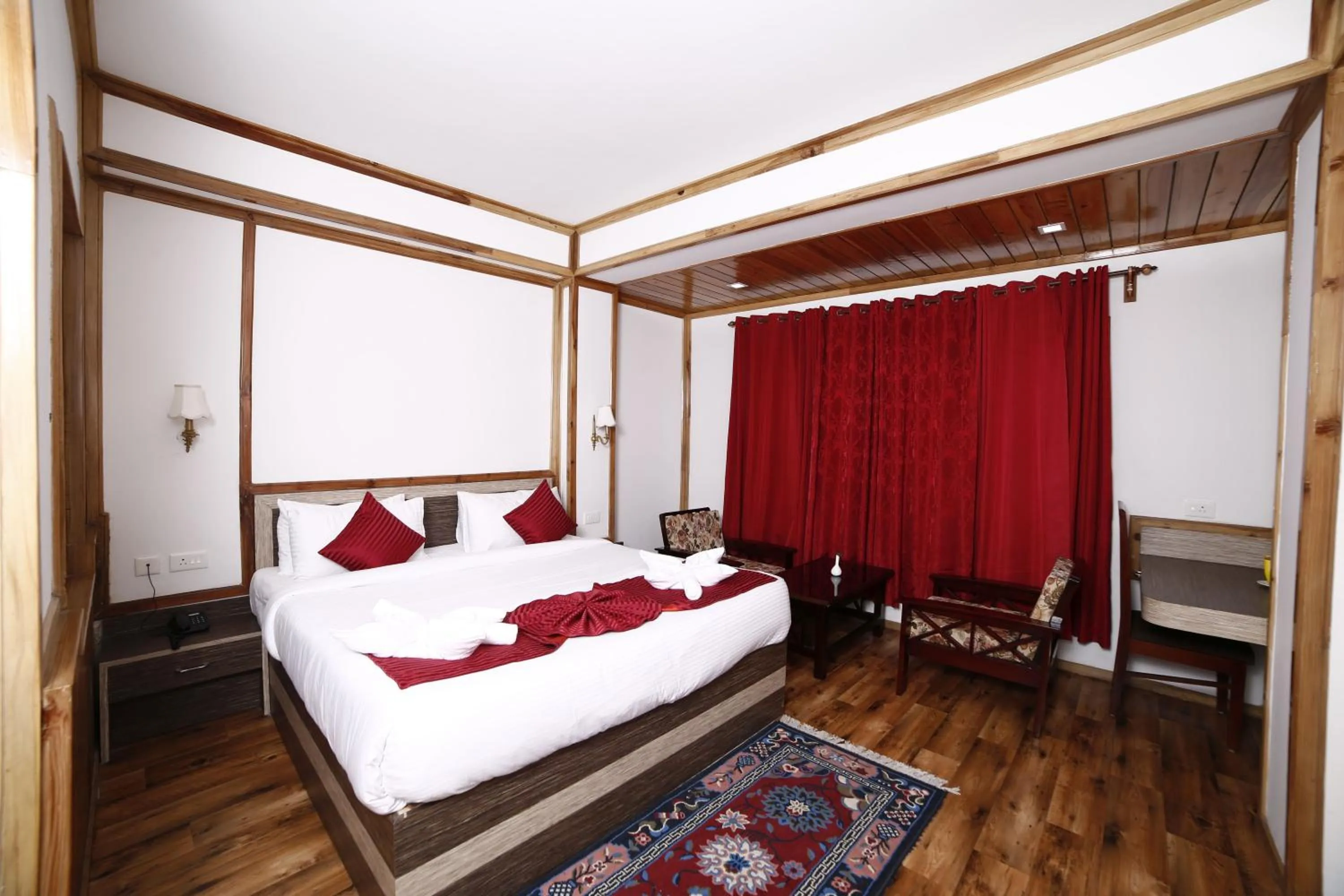 Bed in Buddha Retreat