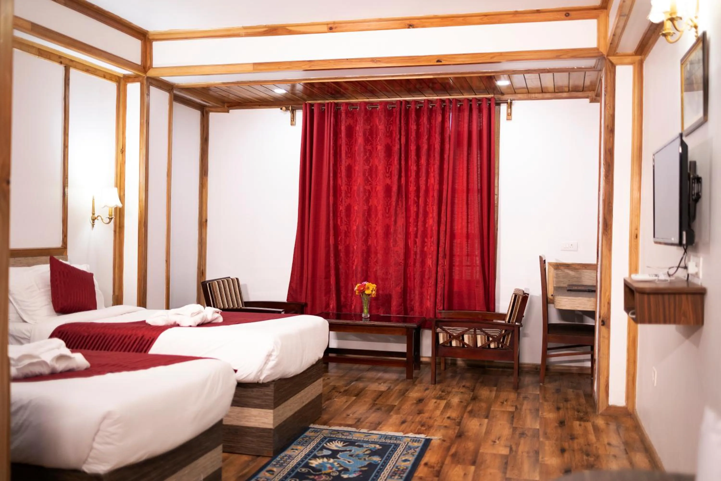 Bed in Buddha Retreat