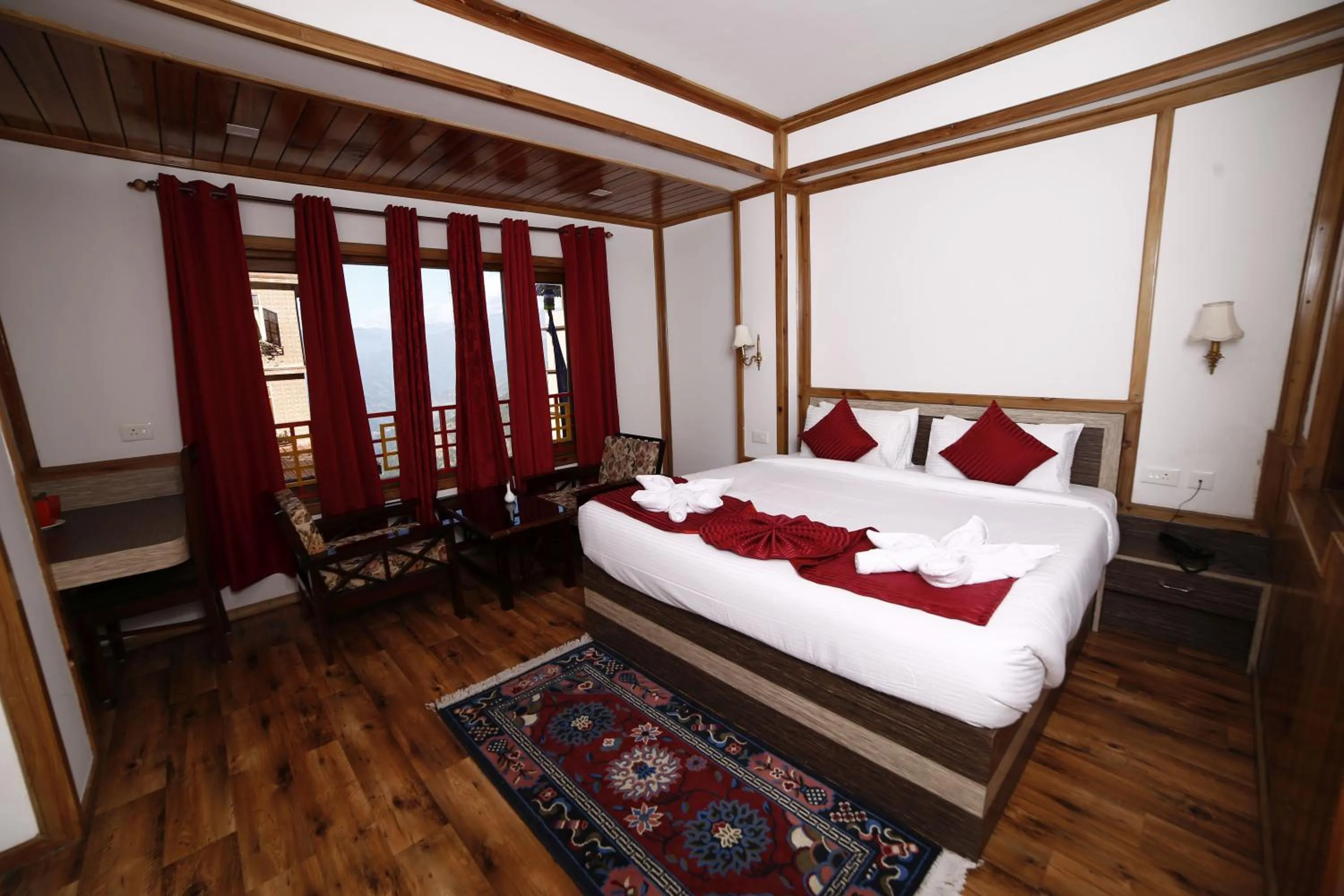 Bed in Buddha Retreat