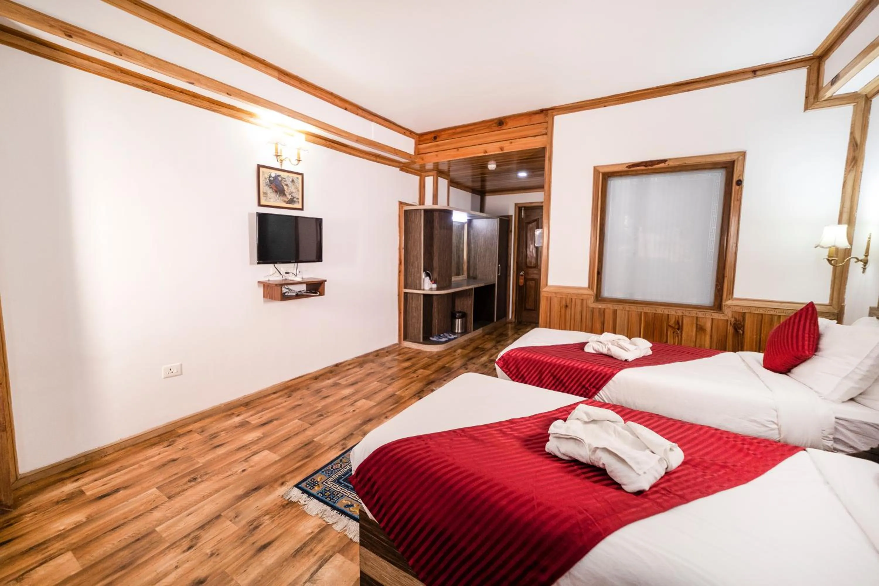 Bed in Buddha Retreat