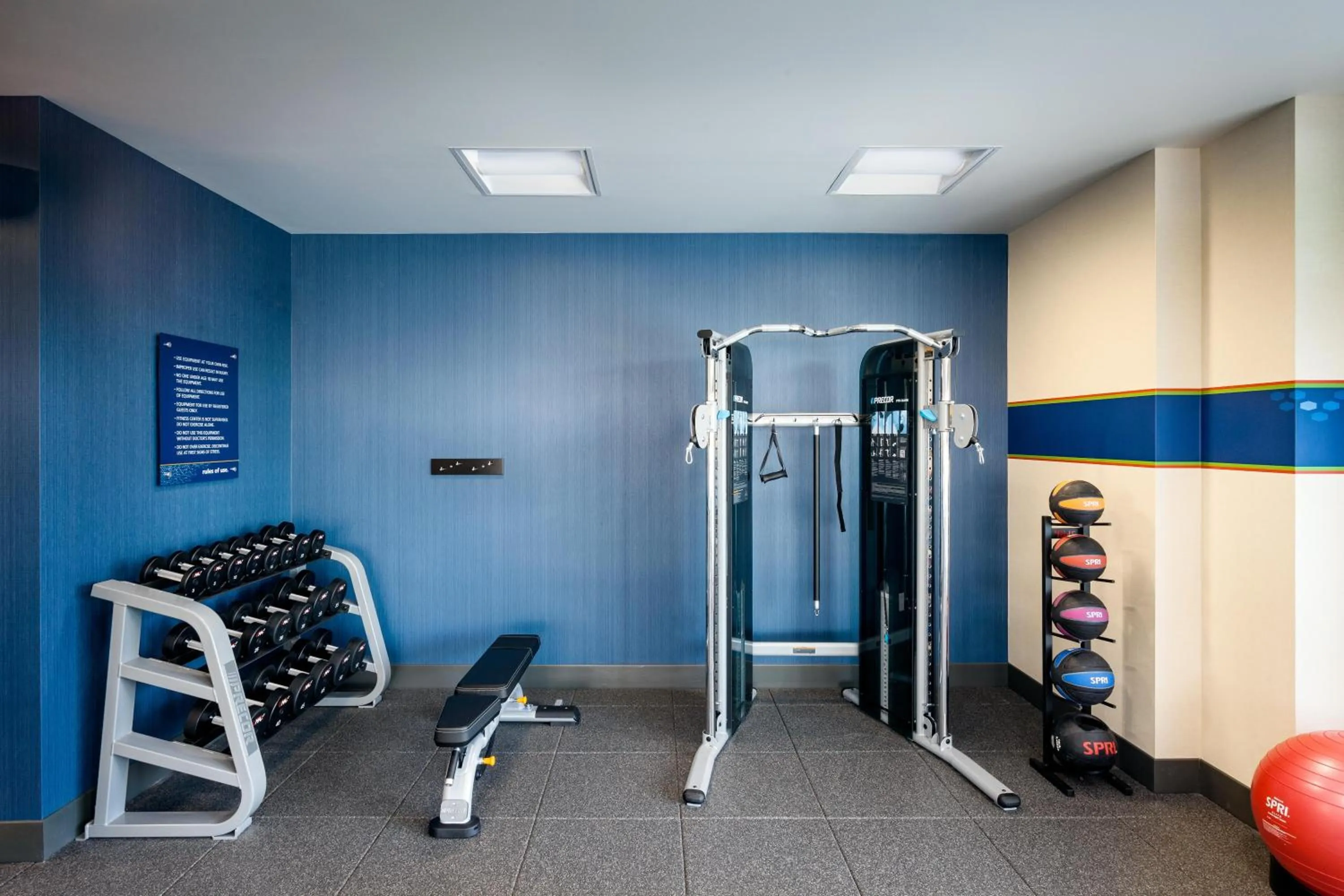Fitness centre/facilities in Hampton Inn & Suites by Hilton Seattle/Northgate