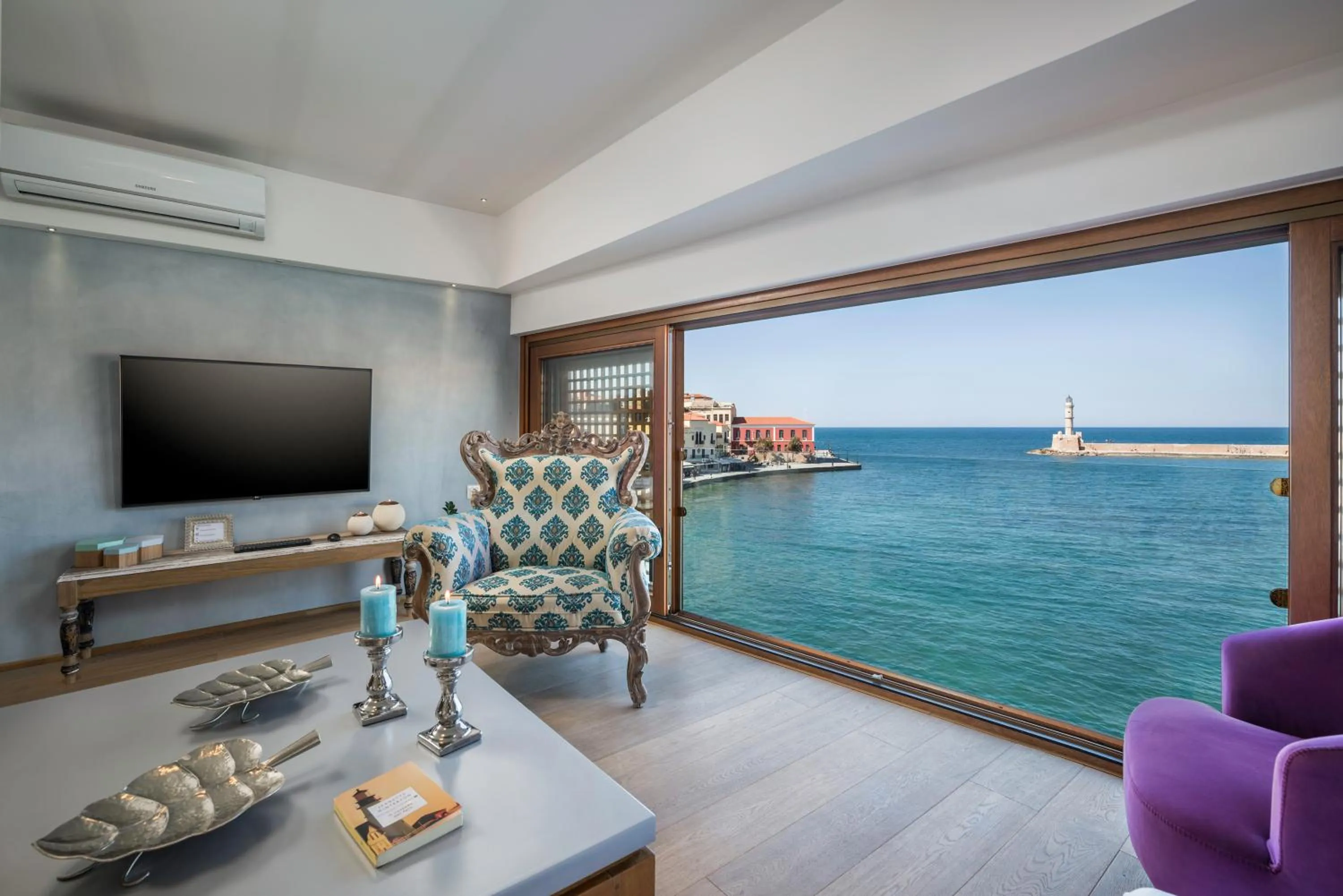 Living room in Residenza Vranas Boutique Hotel