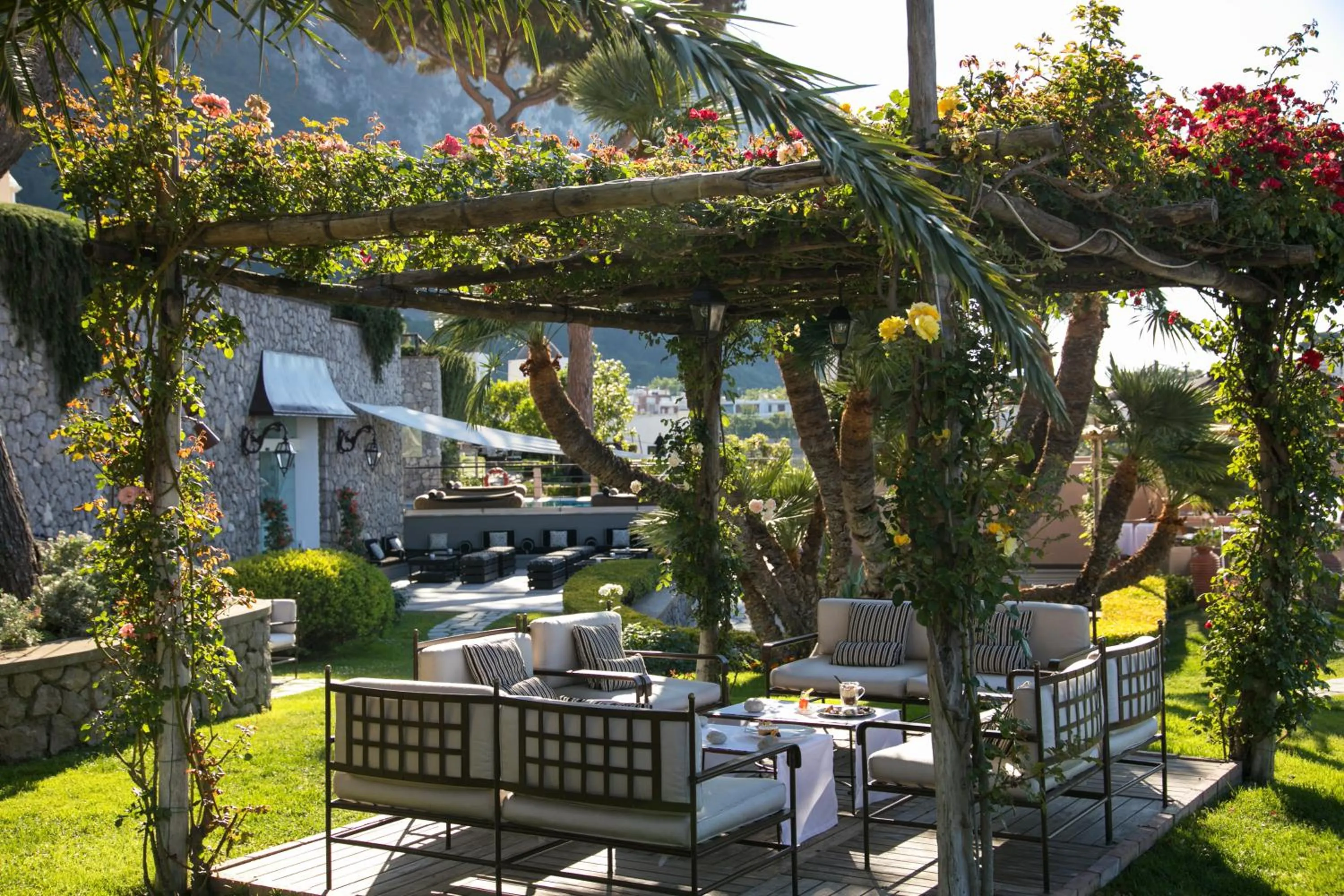 Garden in Villa Marina Capri