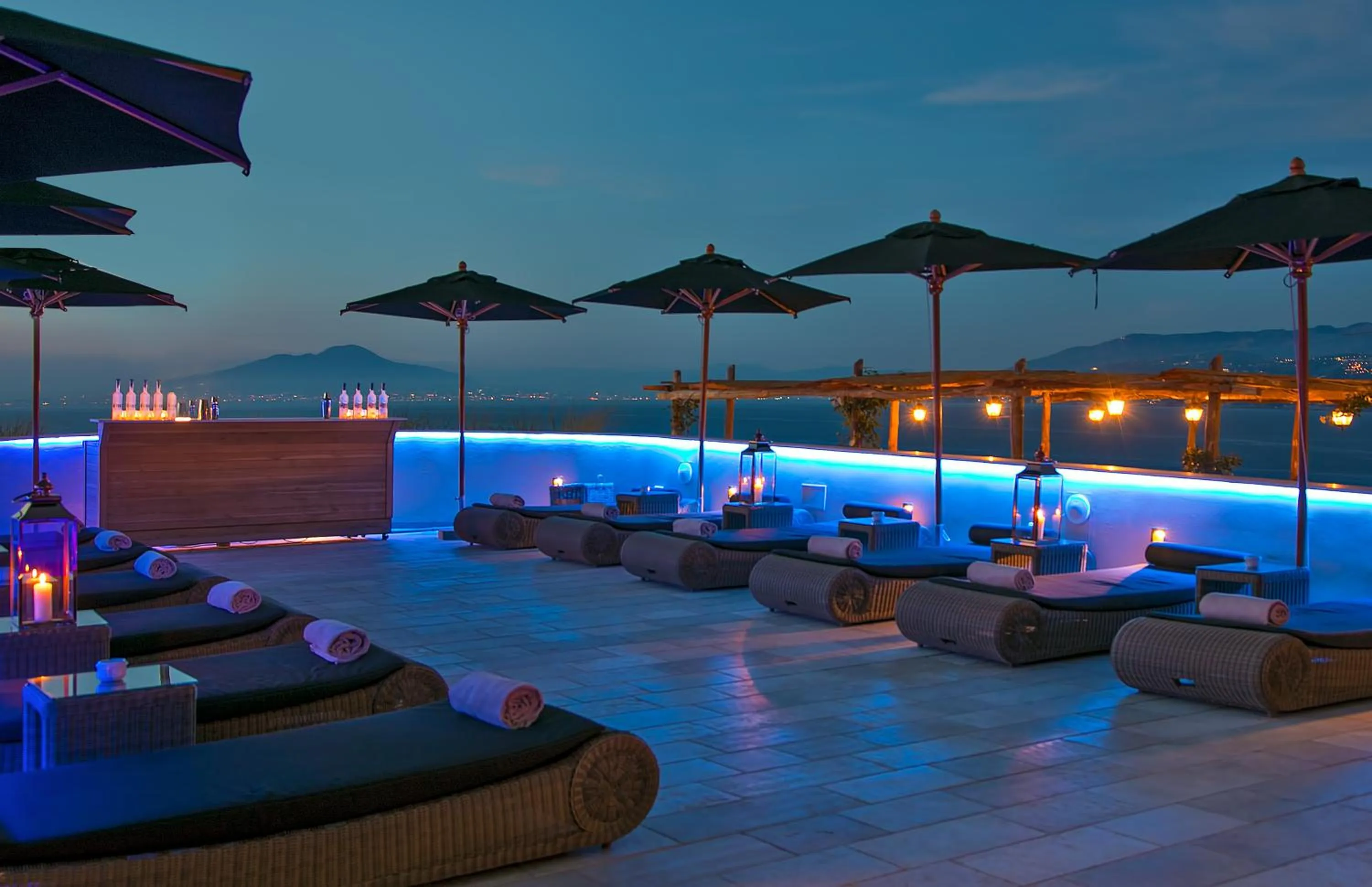 Swimming pool in Villa Marina Capri