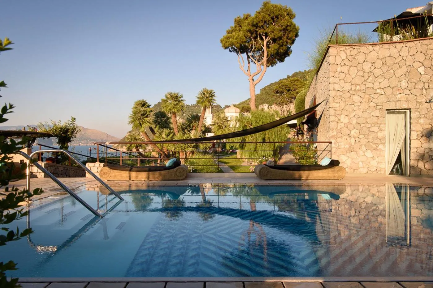 Swimming pool in Villa Marina Capri