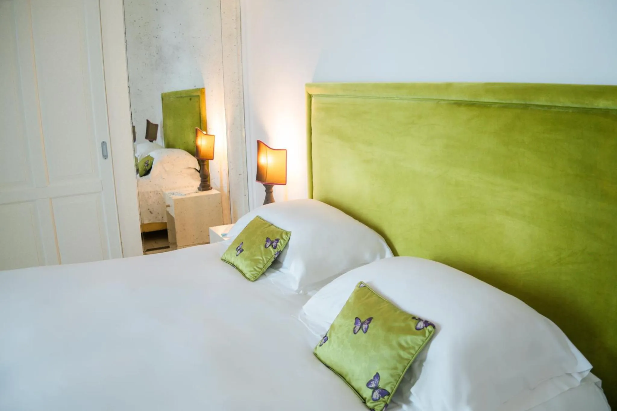 Bed in Villa Marina Capri