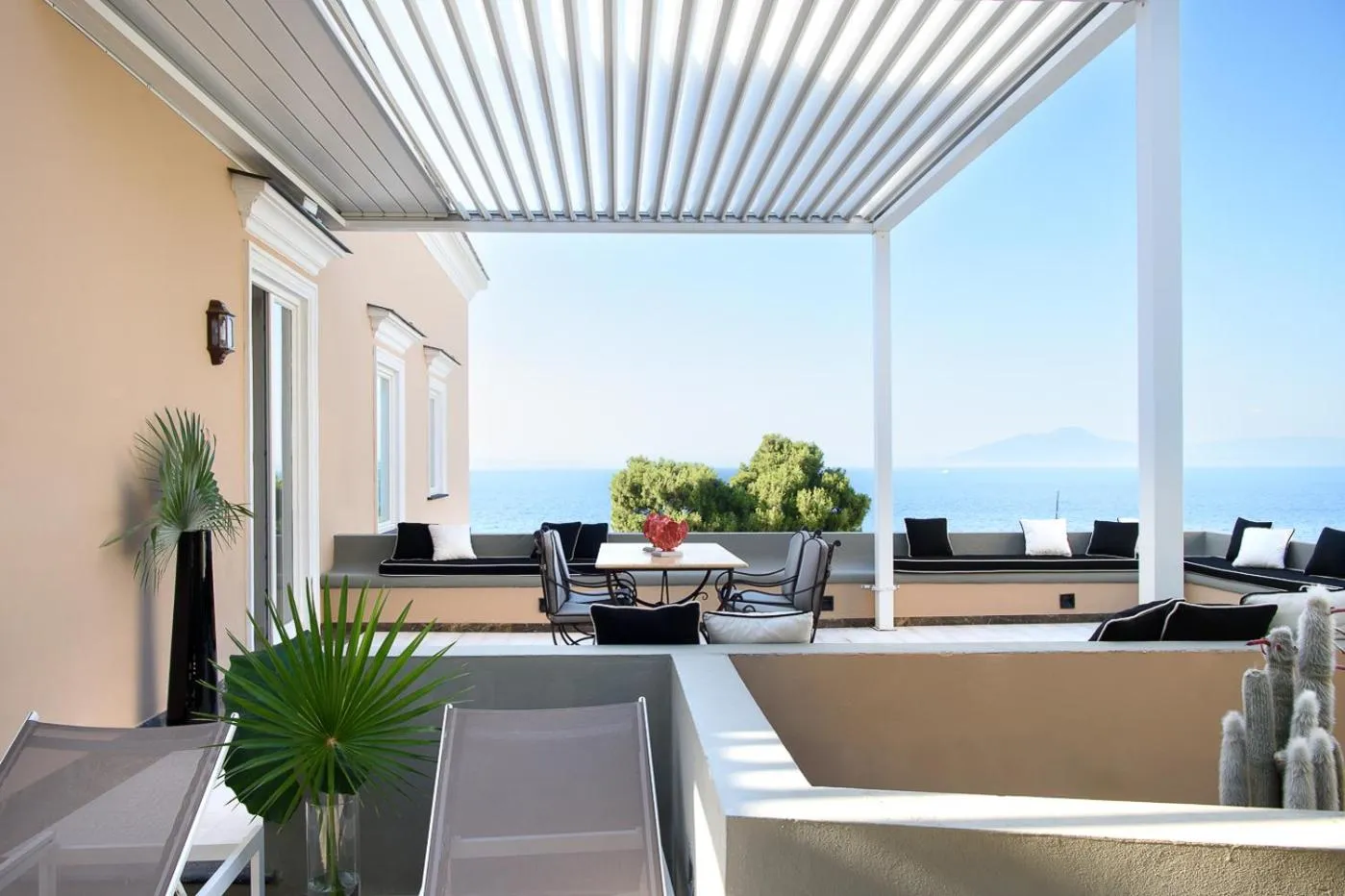 Balcony/Terrace in Villa Marina Capri