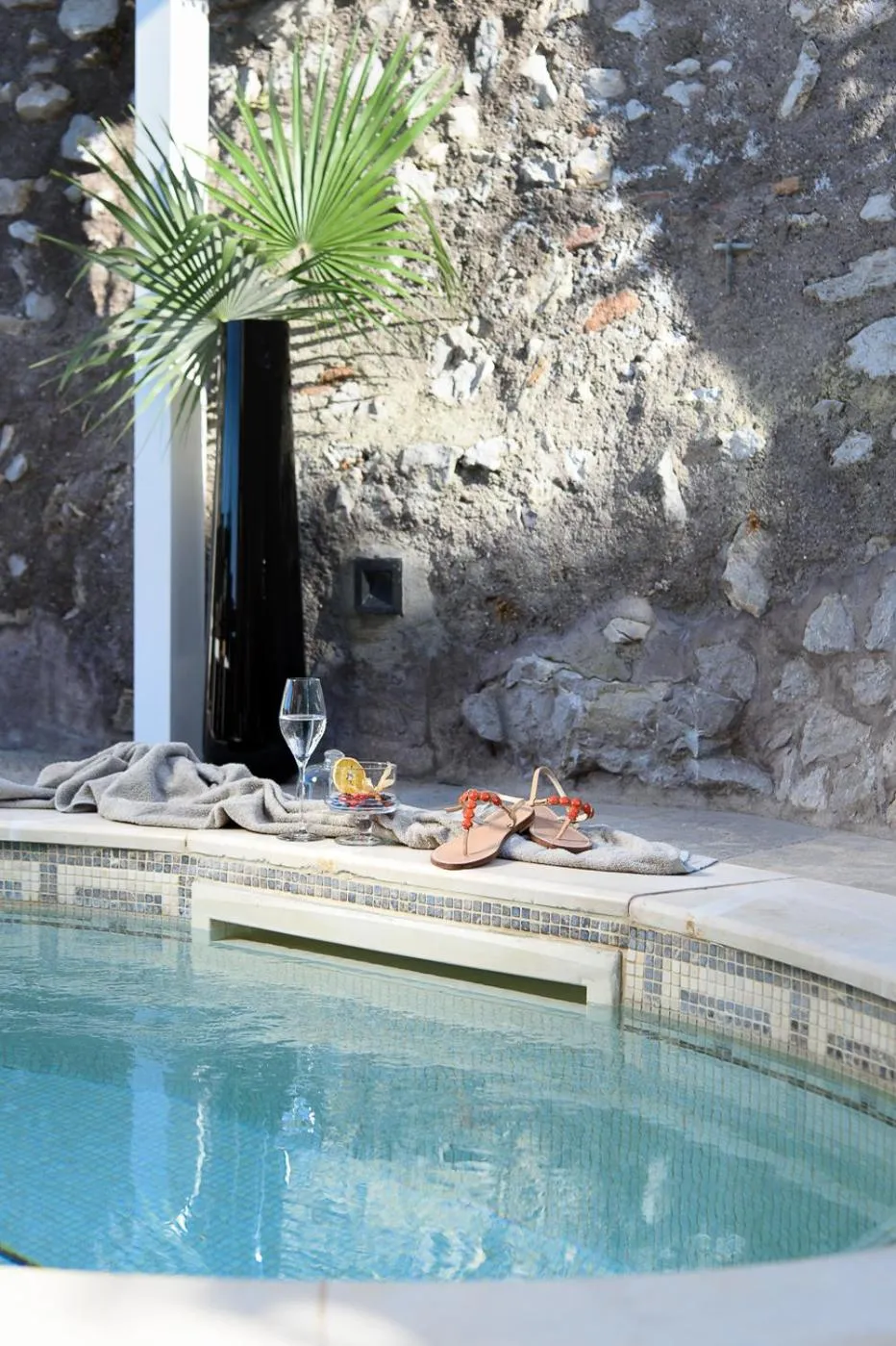 Swimming pool in Villa Marina Capri