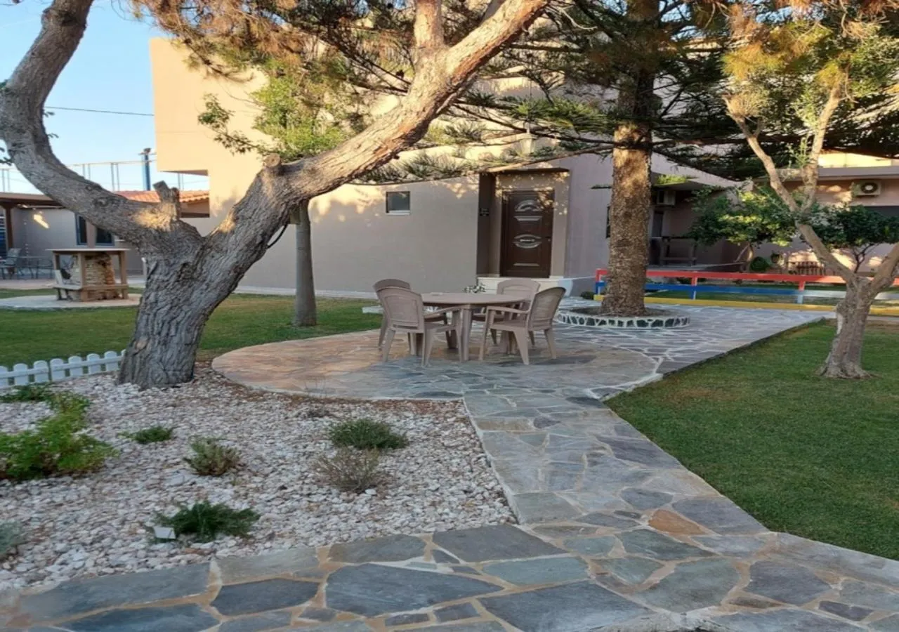 Garden in The Santo George Beach Resort