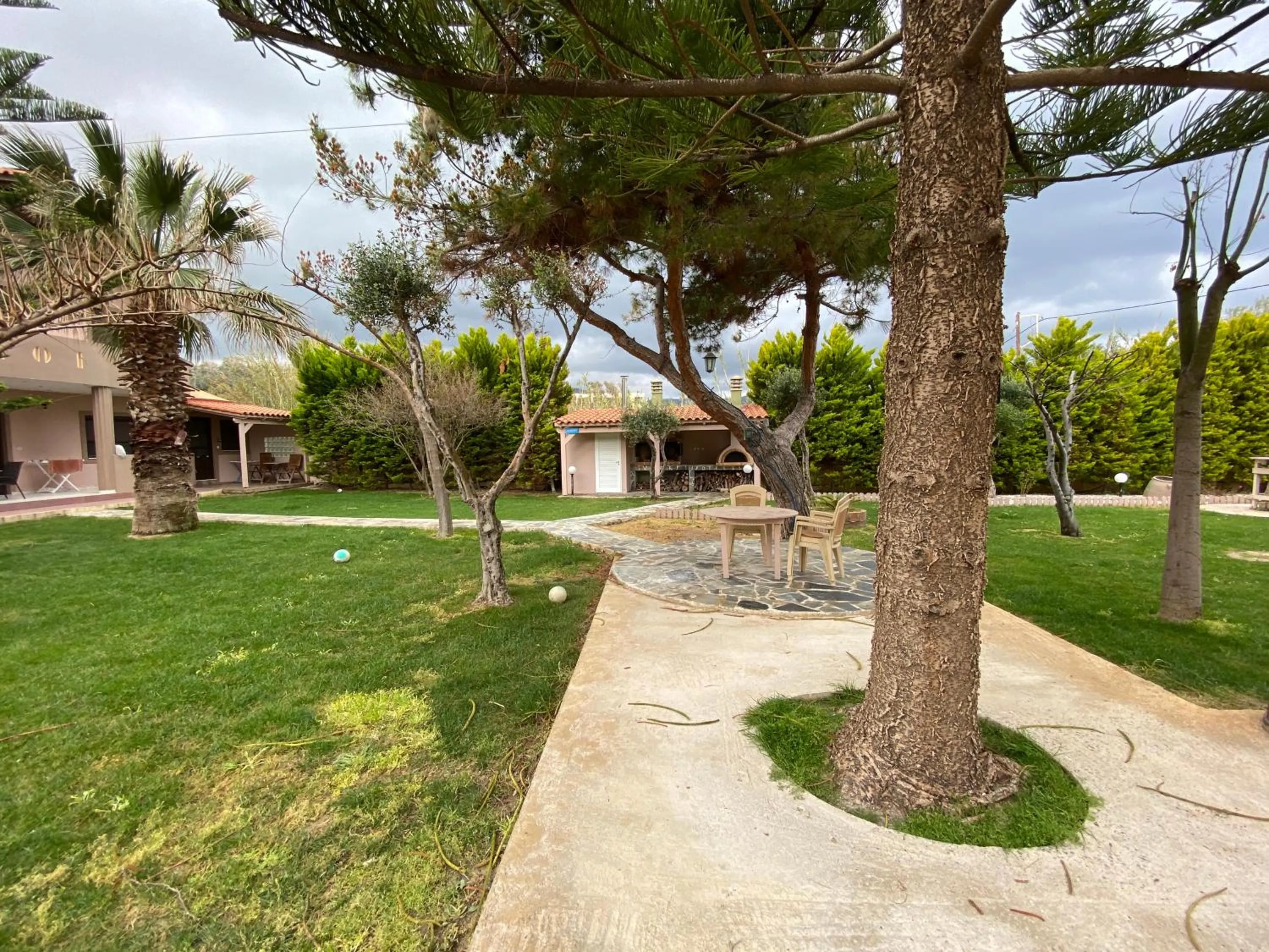 Garden in The Santo George Beach Resort