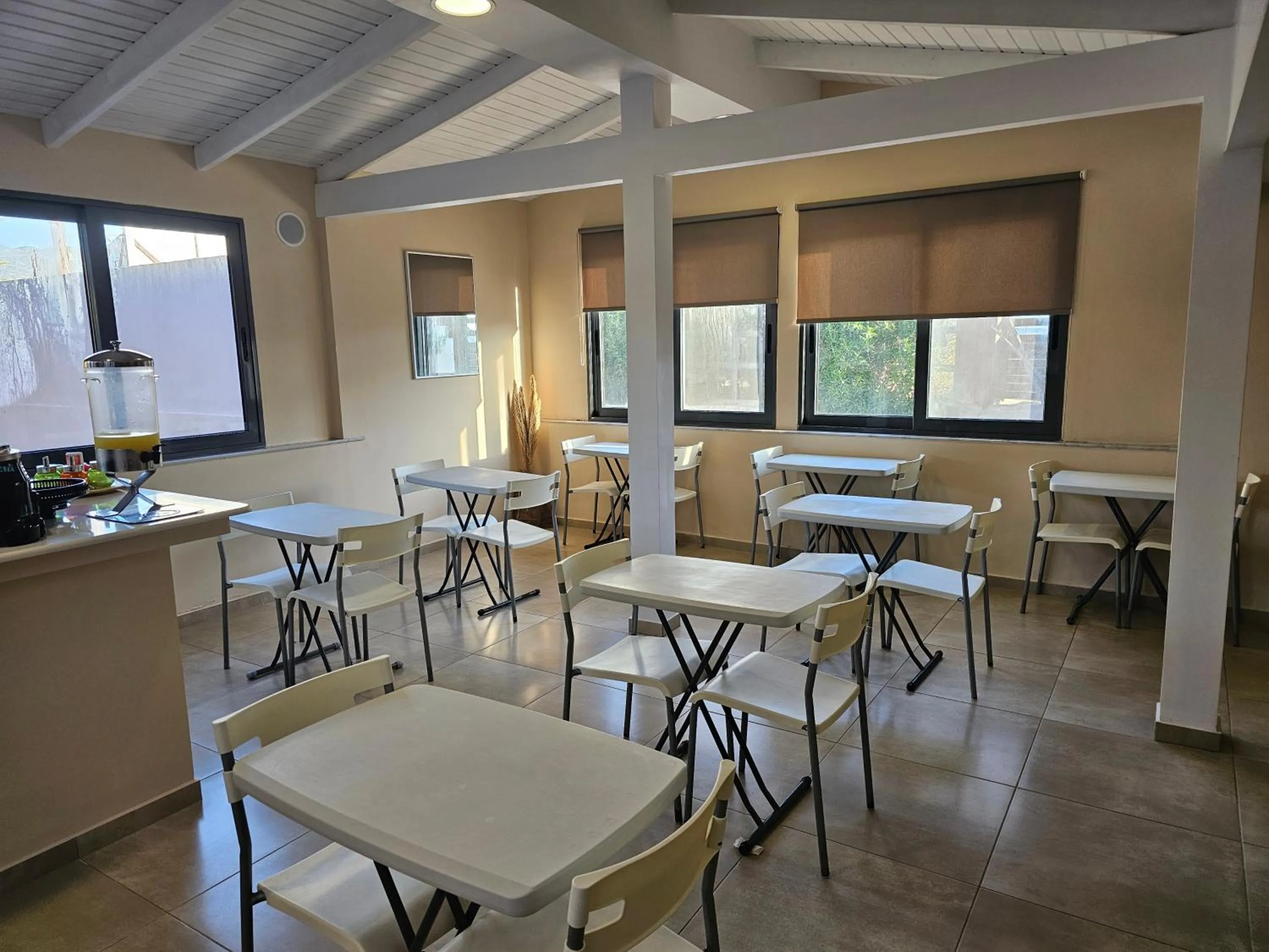 Buffet breakfast in The Santo George Beach Resort