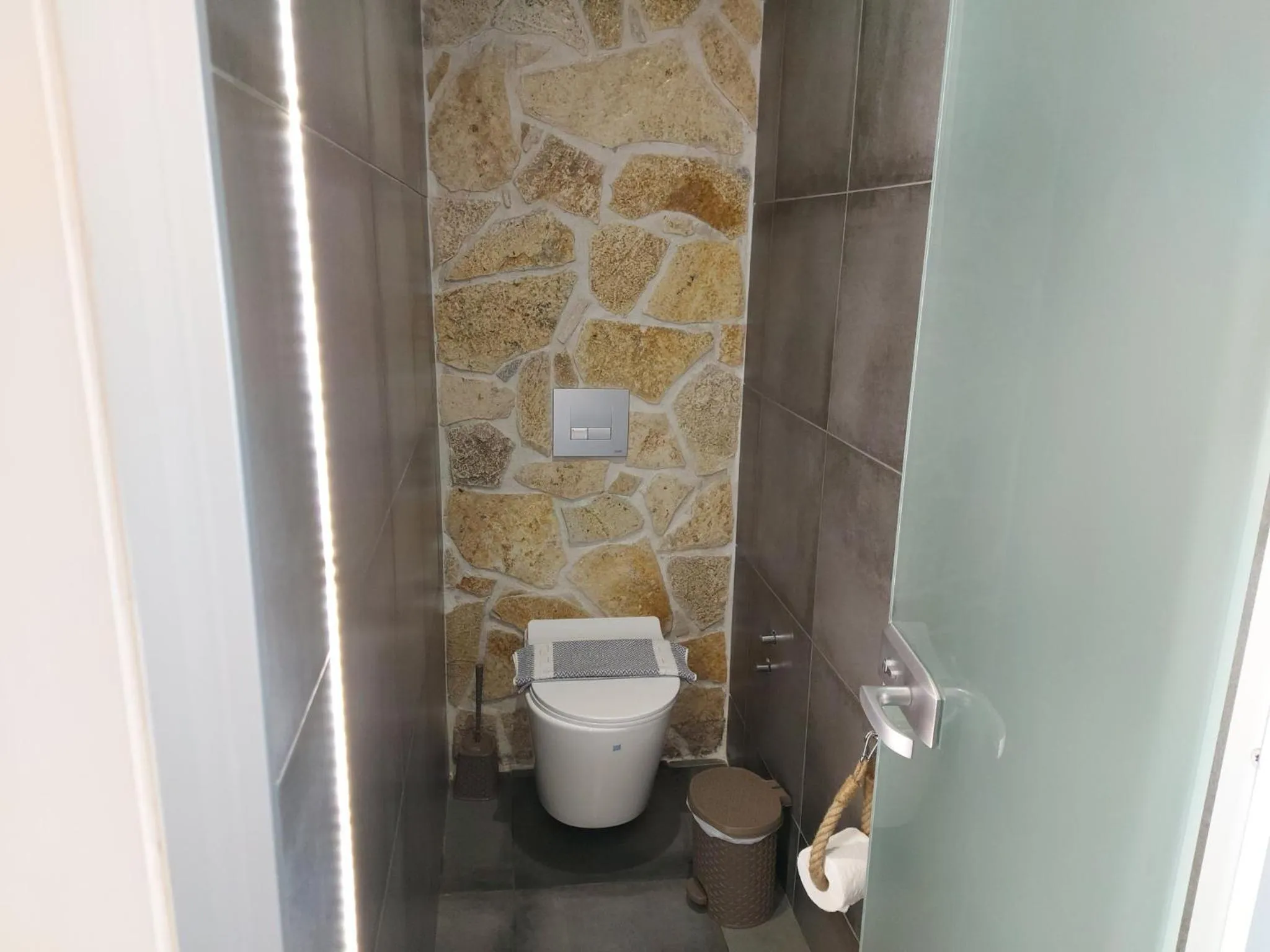 Toilet in The Santo George Beach Resort