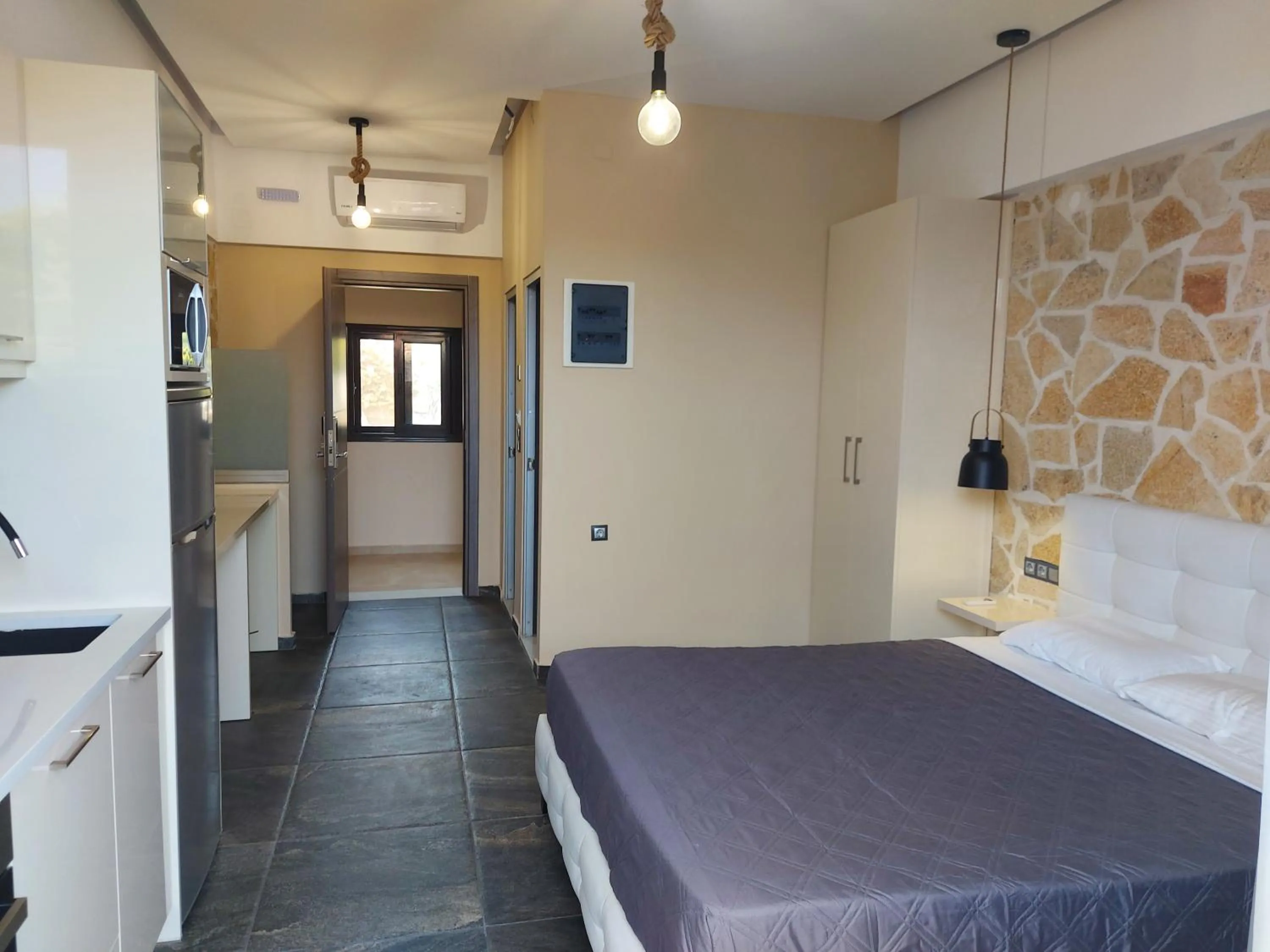 Bedroom, Bed in The Santo George Beach Resort