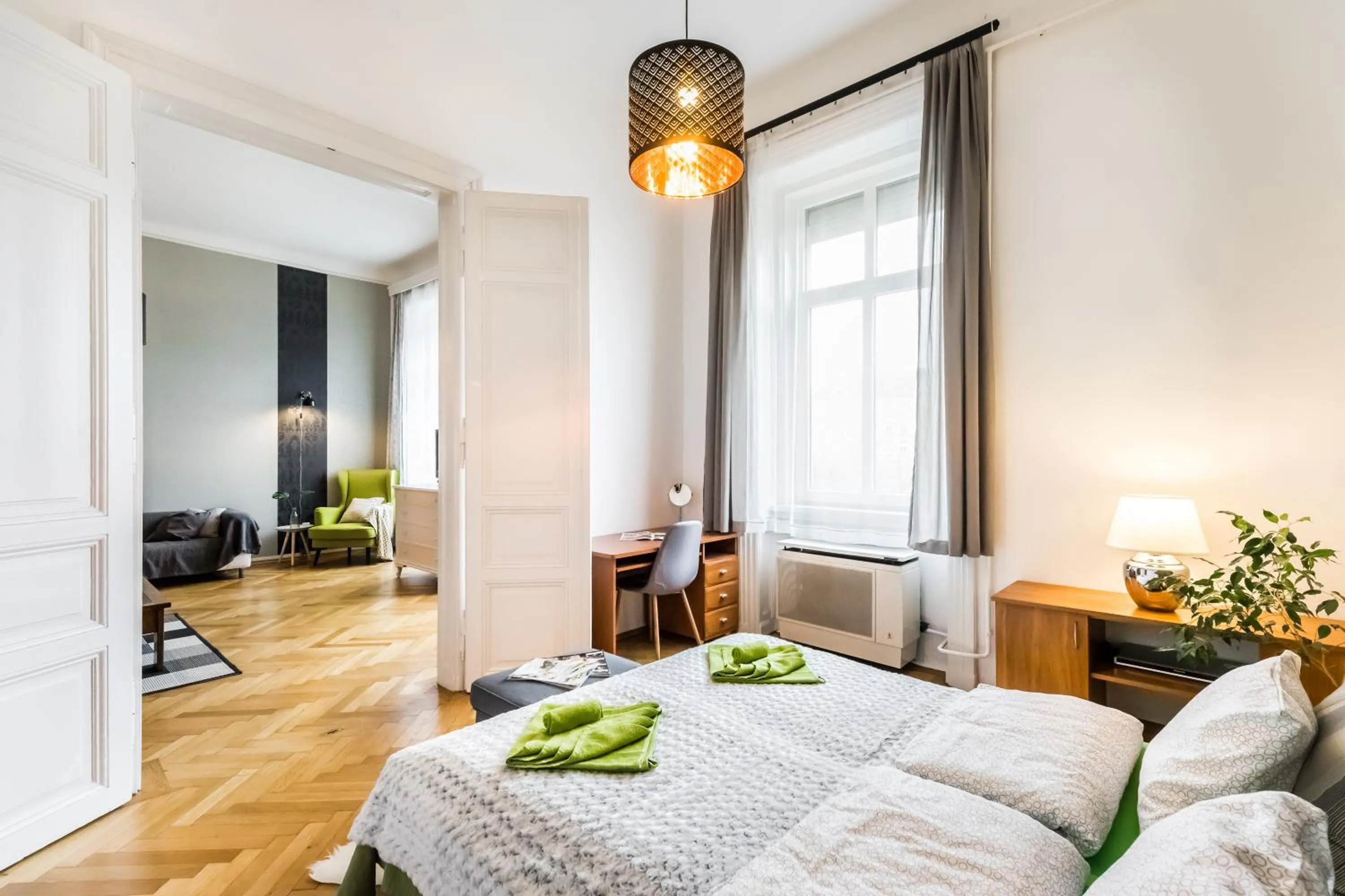 Park View Apartment with Sauna, A/C