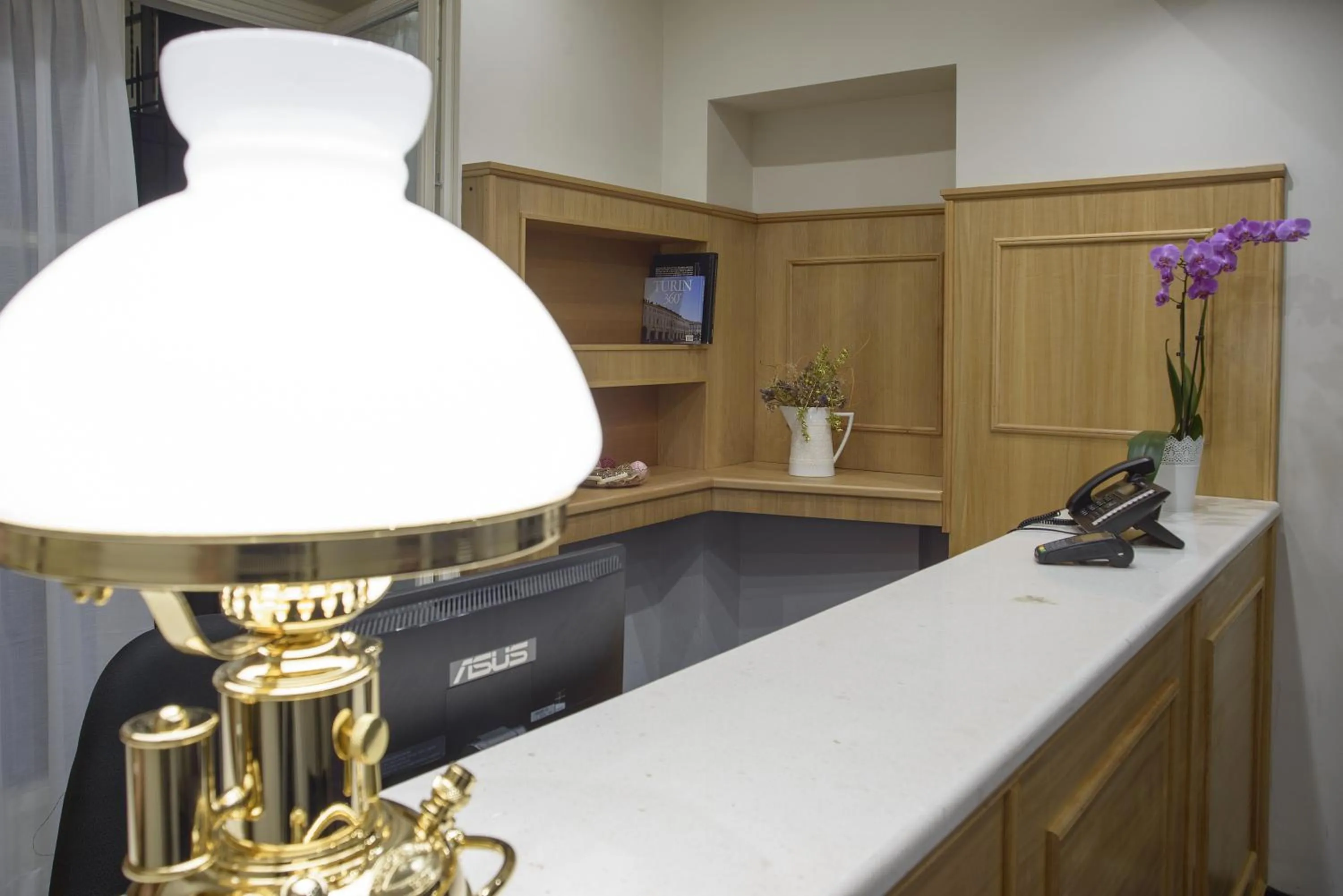 Lobby or reception in Hotel Torino Porta Susa