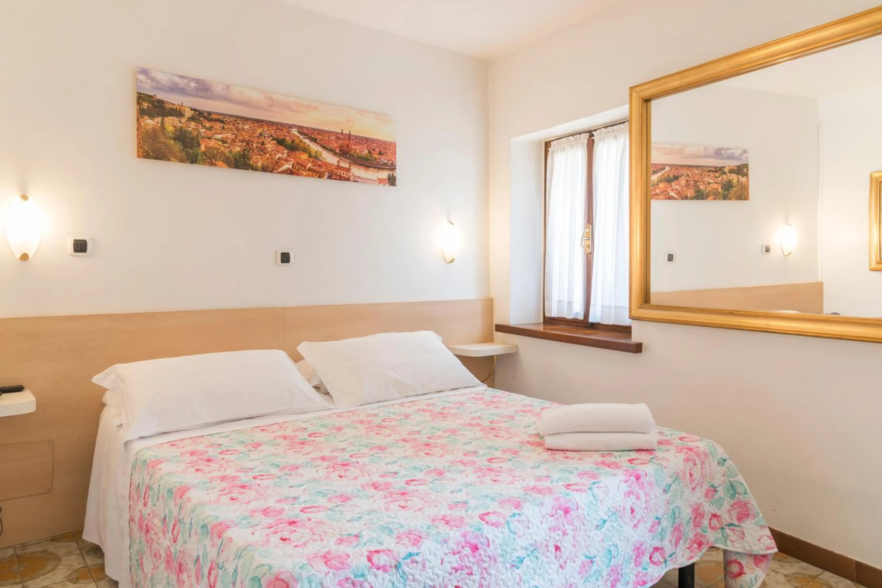 Bed in Albergo Trento