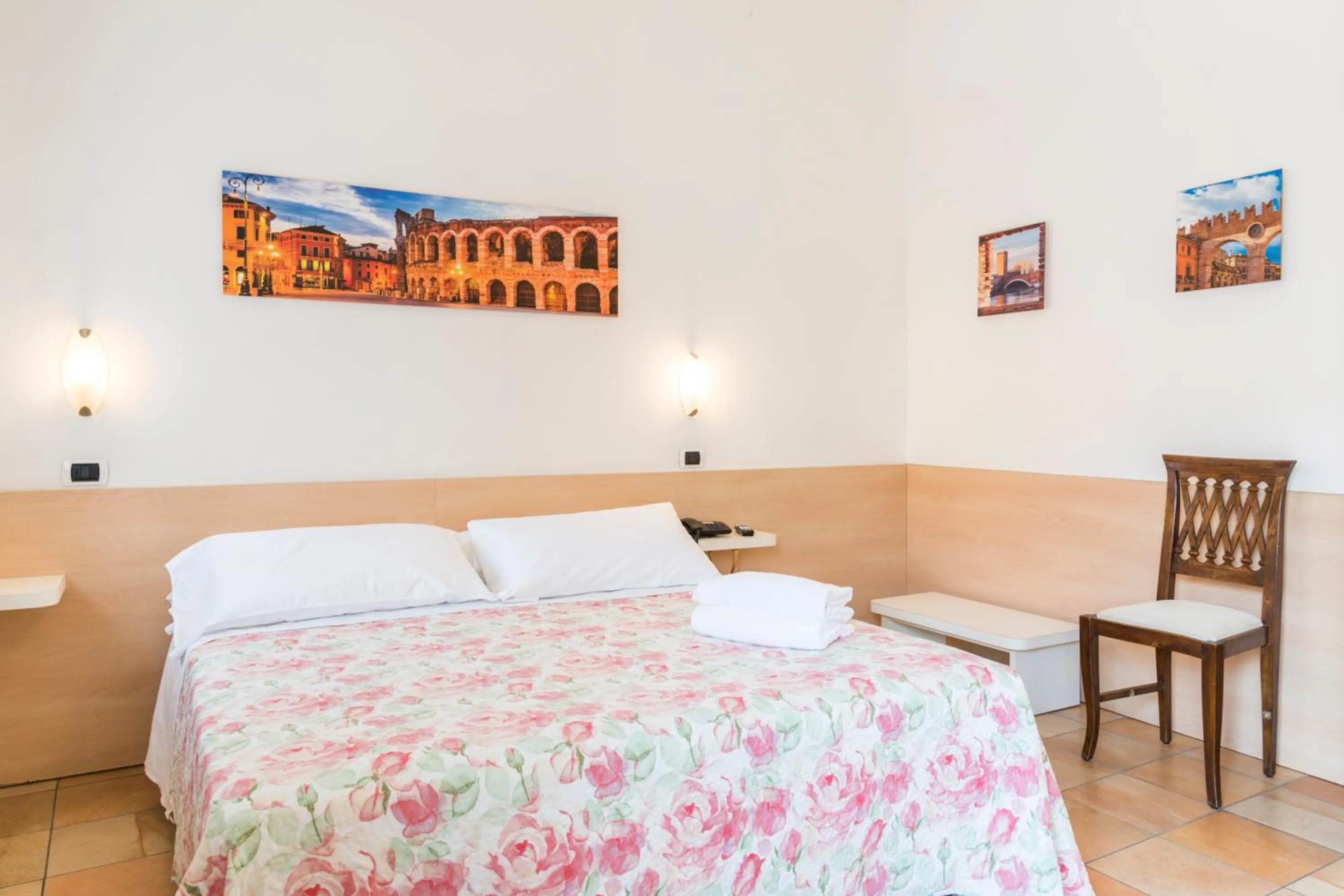 Bed in Albergo Trento
